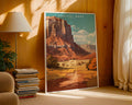 Capitol Reef National Park Retro Poster - GroovyGrove