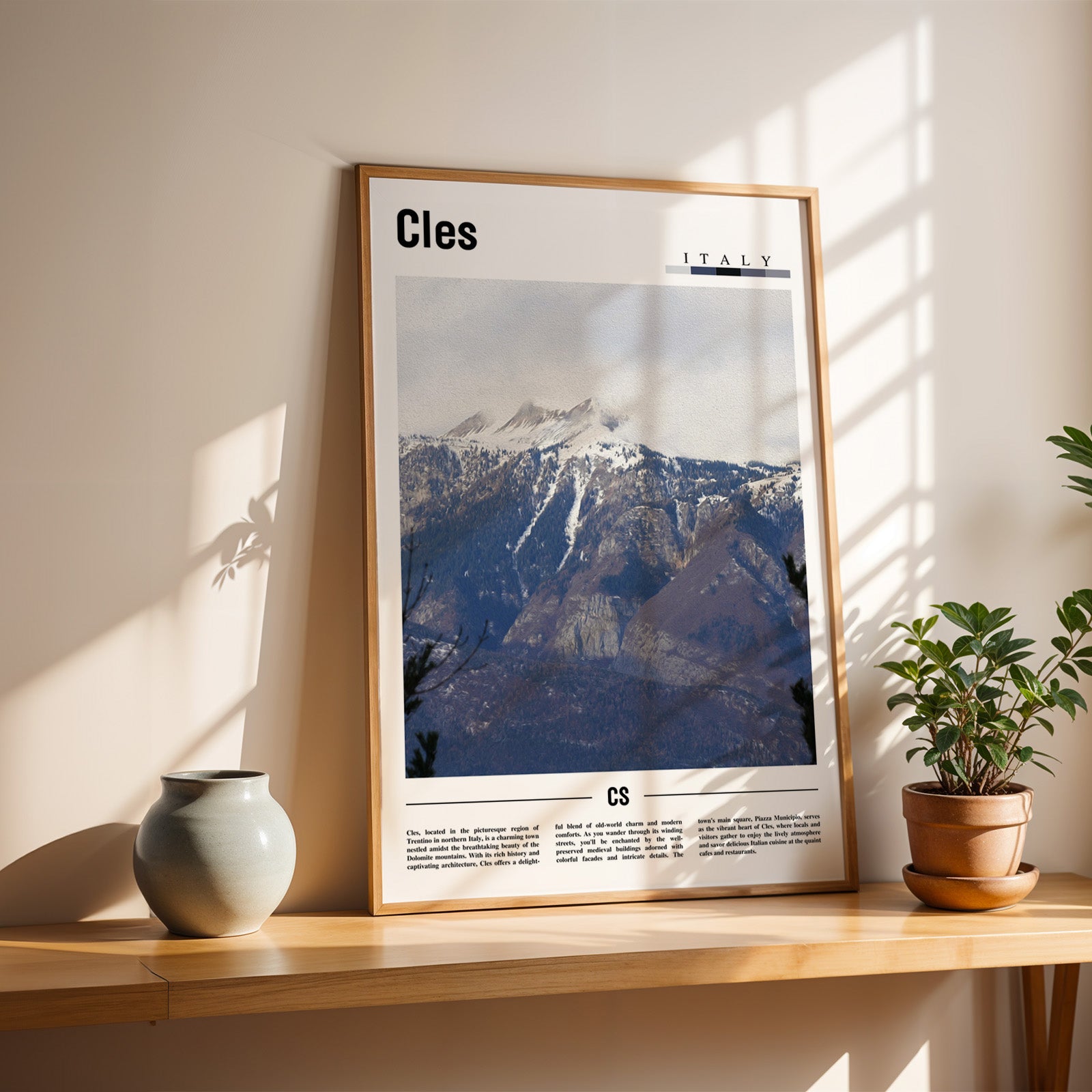 Cles Italy Photographic Poster