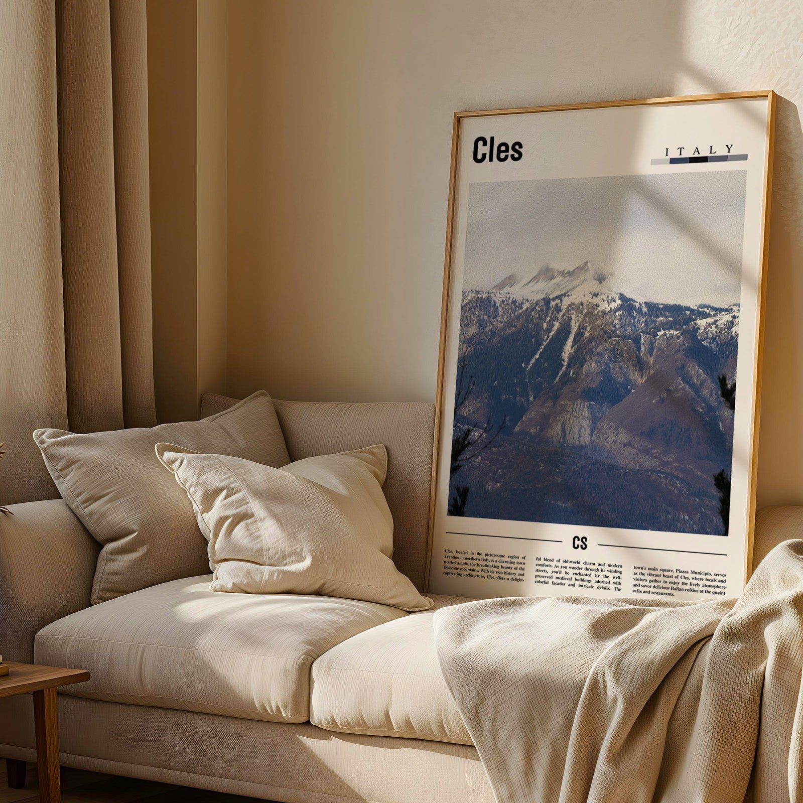 Cles Italy Photographic Poster