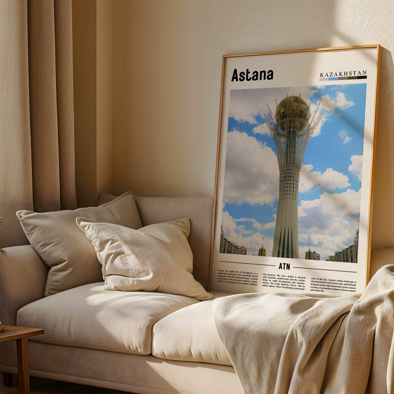 Astana Kazakhstan Photographic Poster