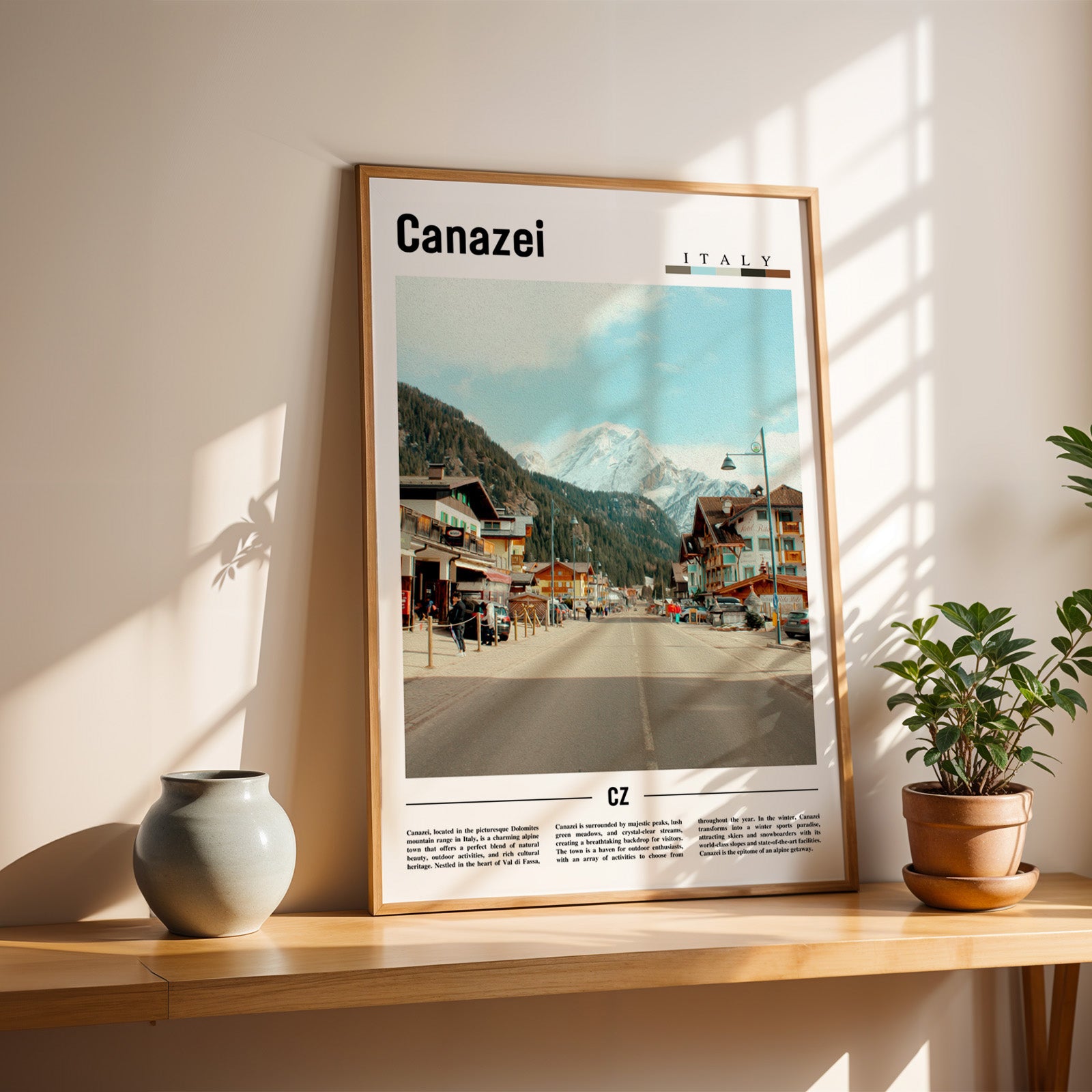 Canazei Italy Photographic Poster