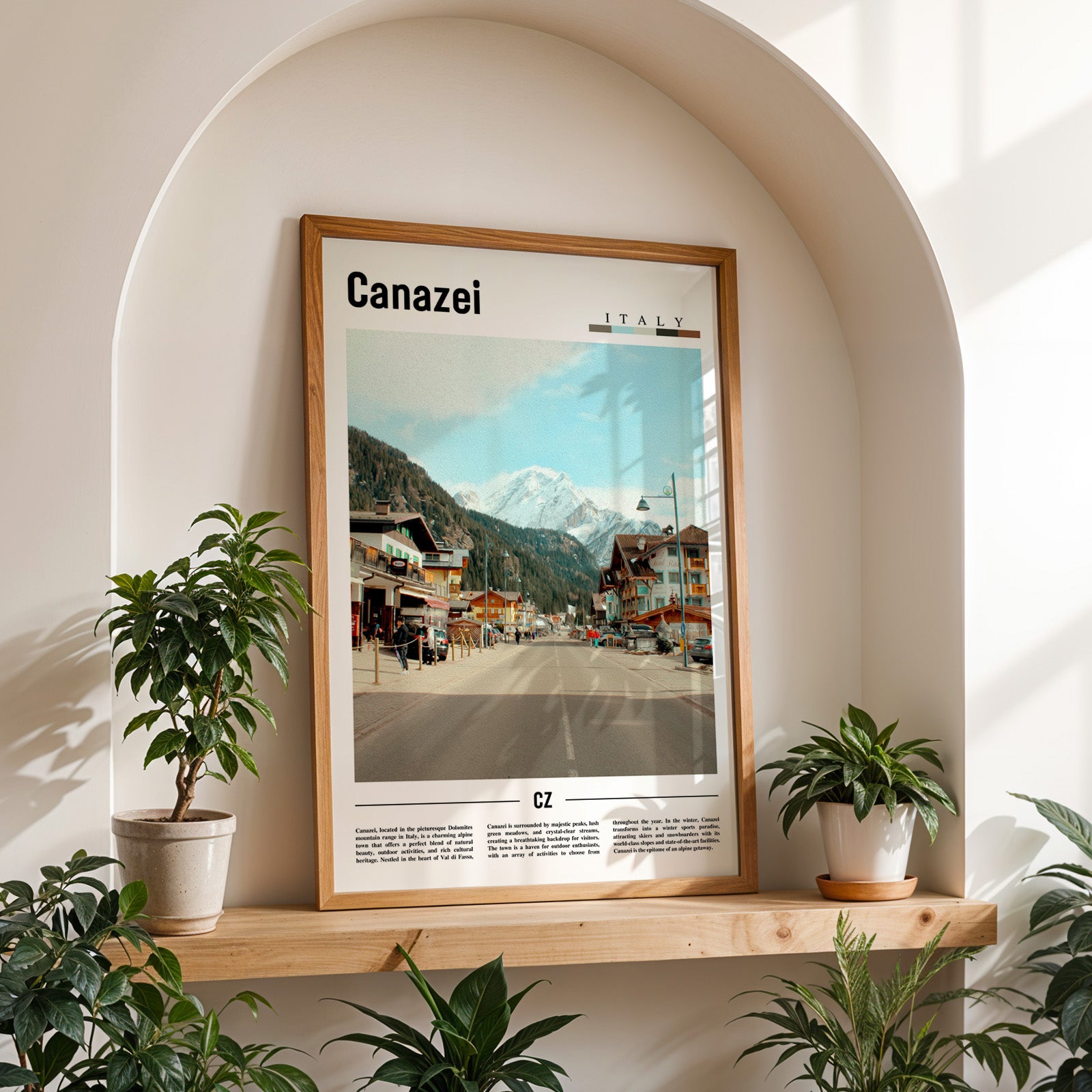 Canazei Italy Photographic Poster
