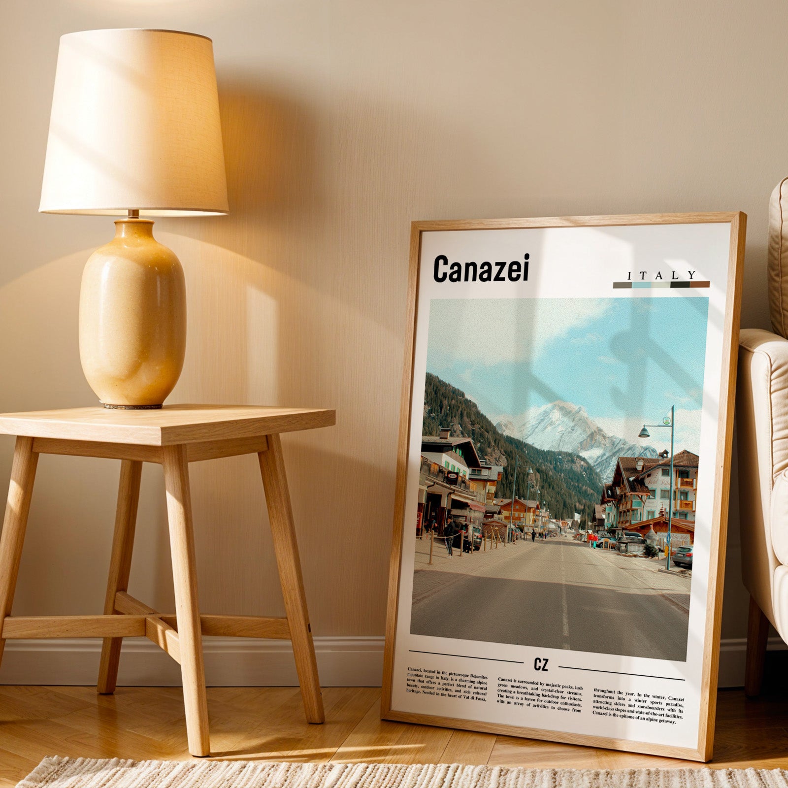 Canazei Italy Photographic Poster