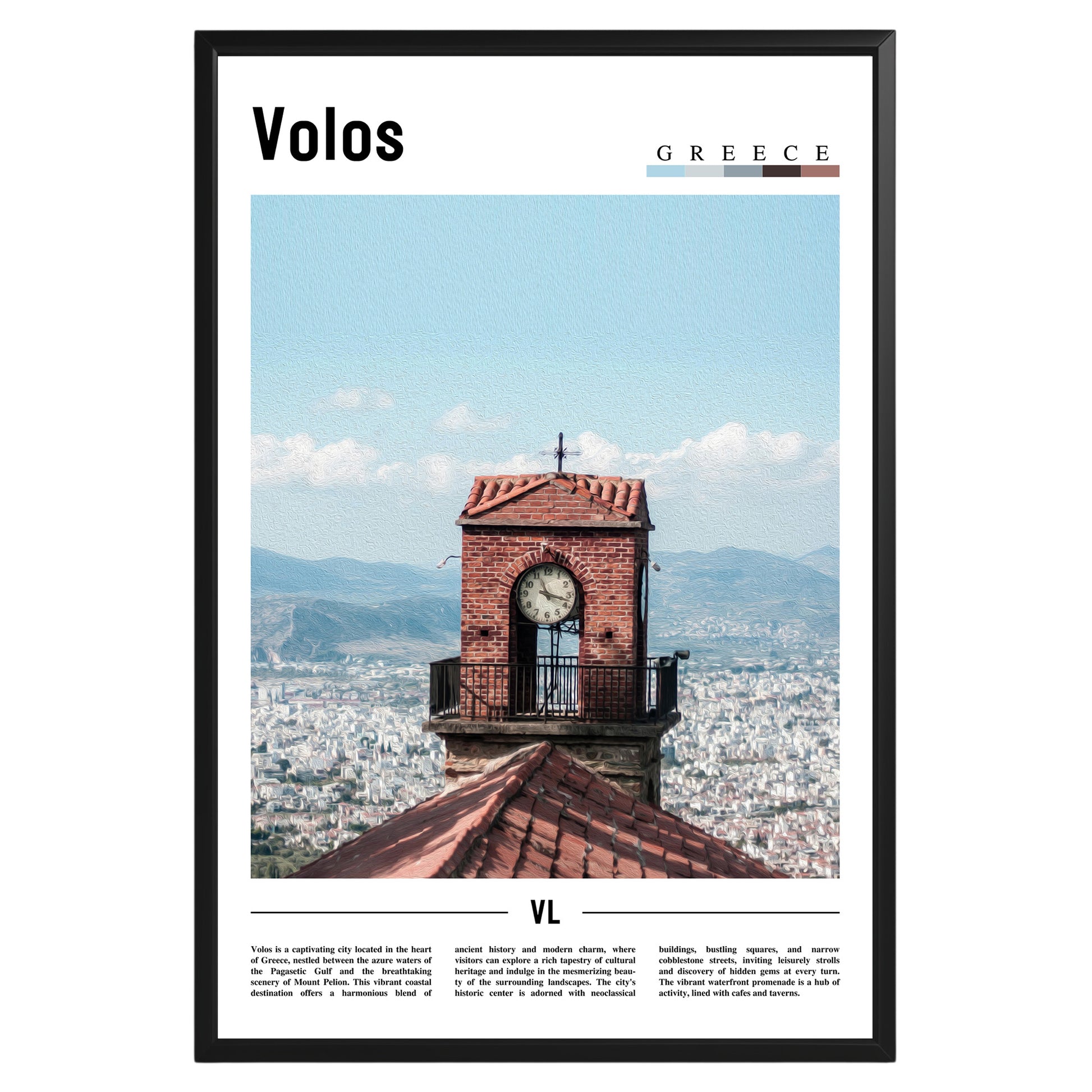 Volos Greece Photographic Poster