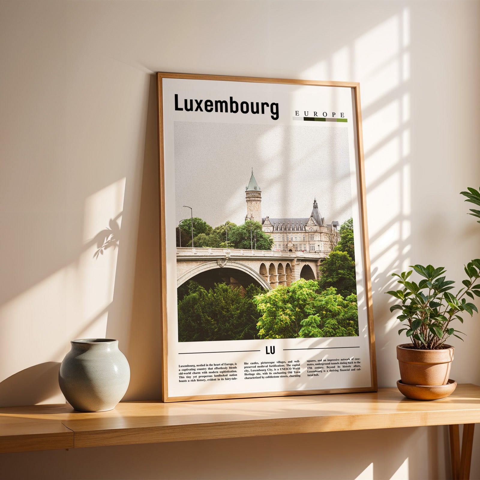 Luxembourg Photographic Poster