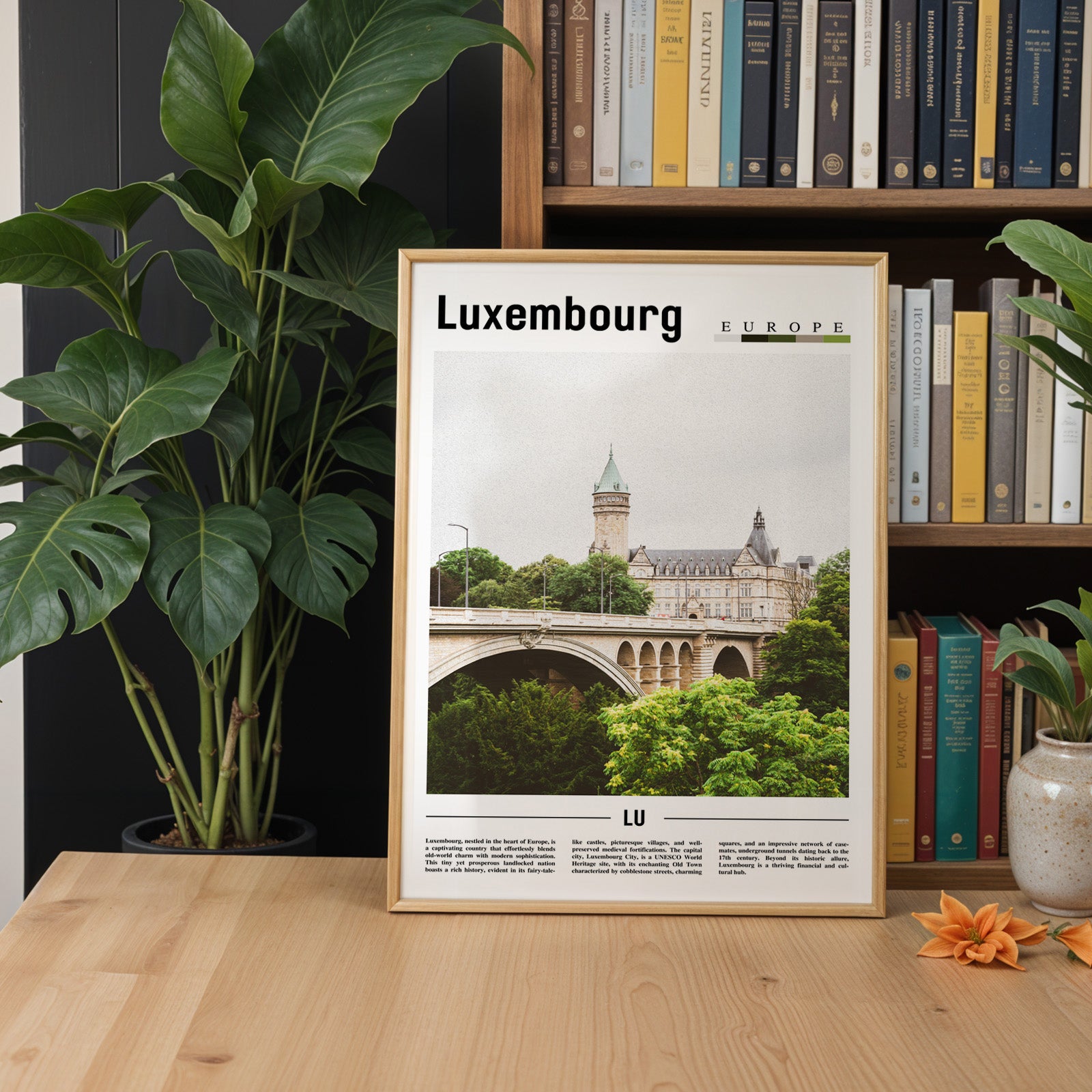 Luxembourg Photographic Poster