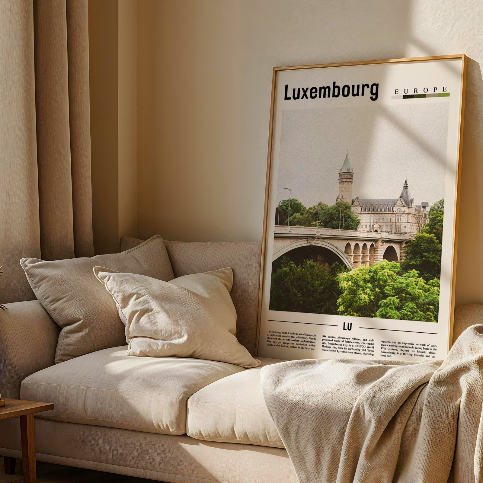 Luxembourg Photographic Poster