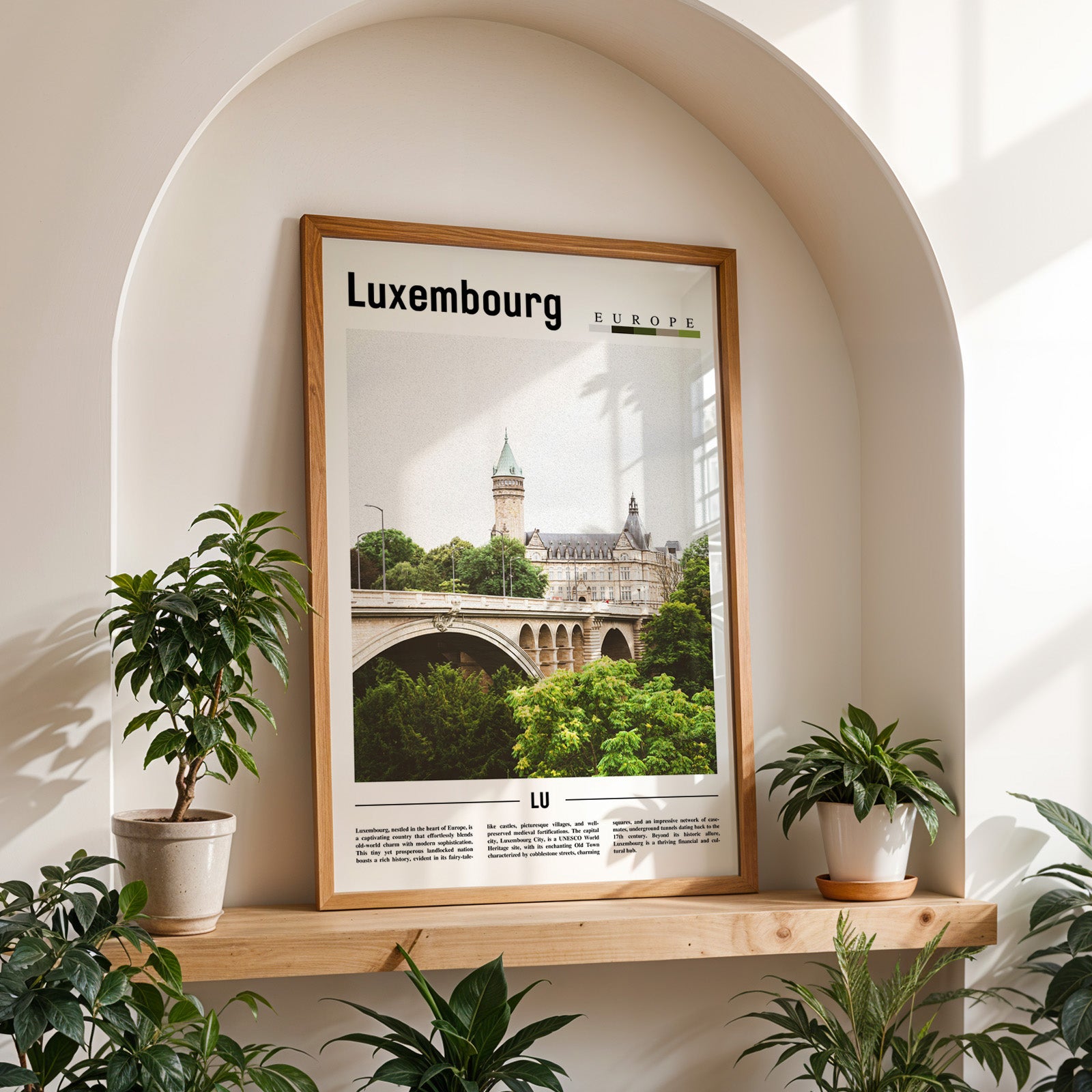Luxembourg Photographic Poster