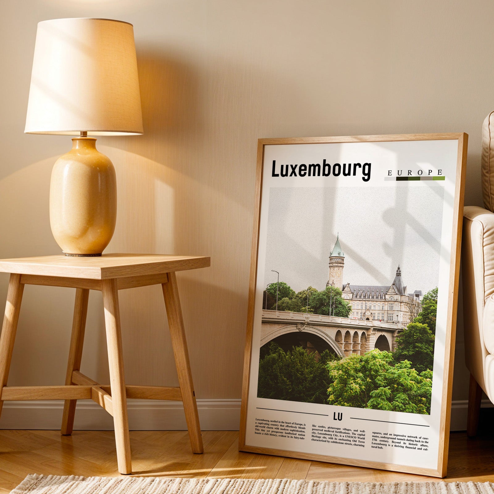 Luxembourg Photographic Poster
