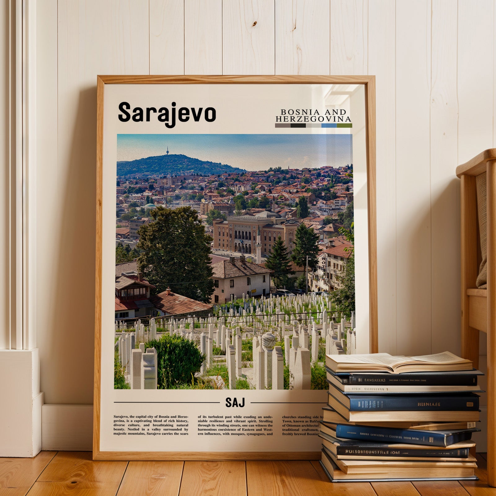 Sarajevo Bosnia & Herzegovina Photographic Poster