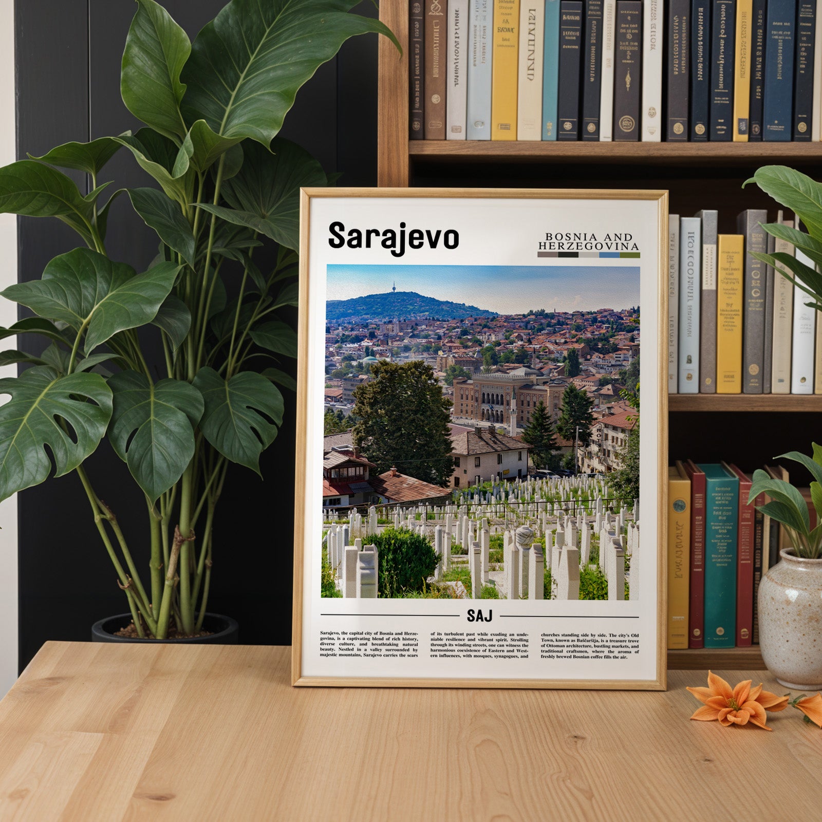Sarajevo Bosnia & Herzegovina Photographic Poster