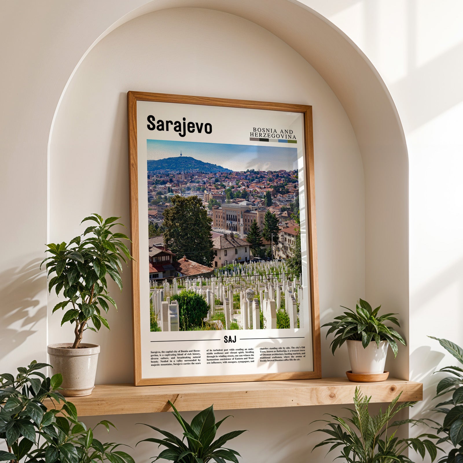 Sarajevo Bosnia & Herzegovina Photographic Poster