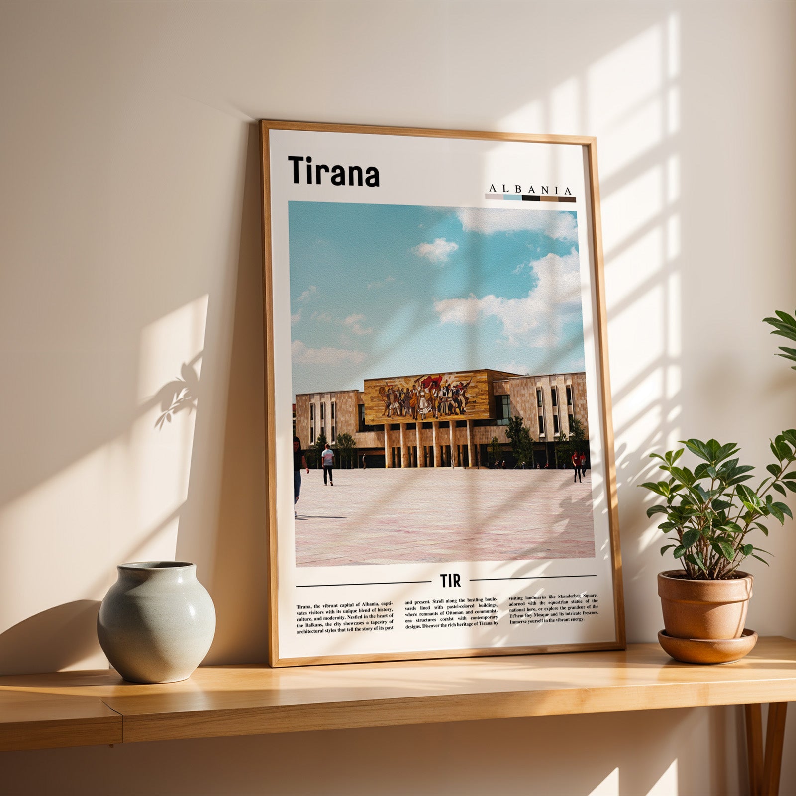 Tirana Albania Photographic Poster