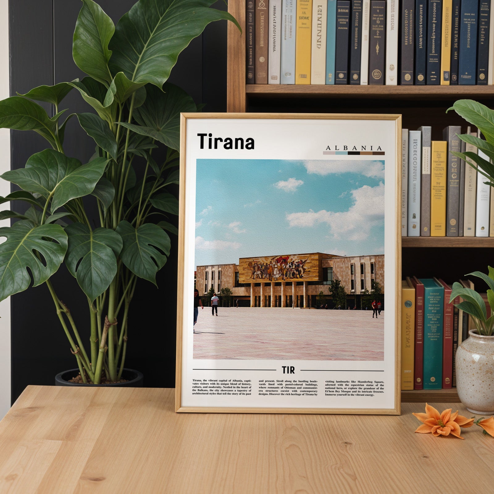 Tirana Albania Photographic Poster