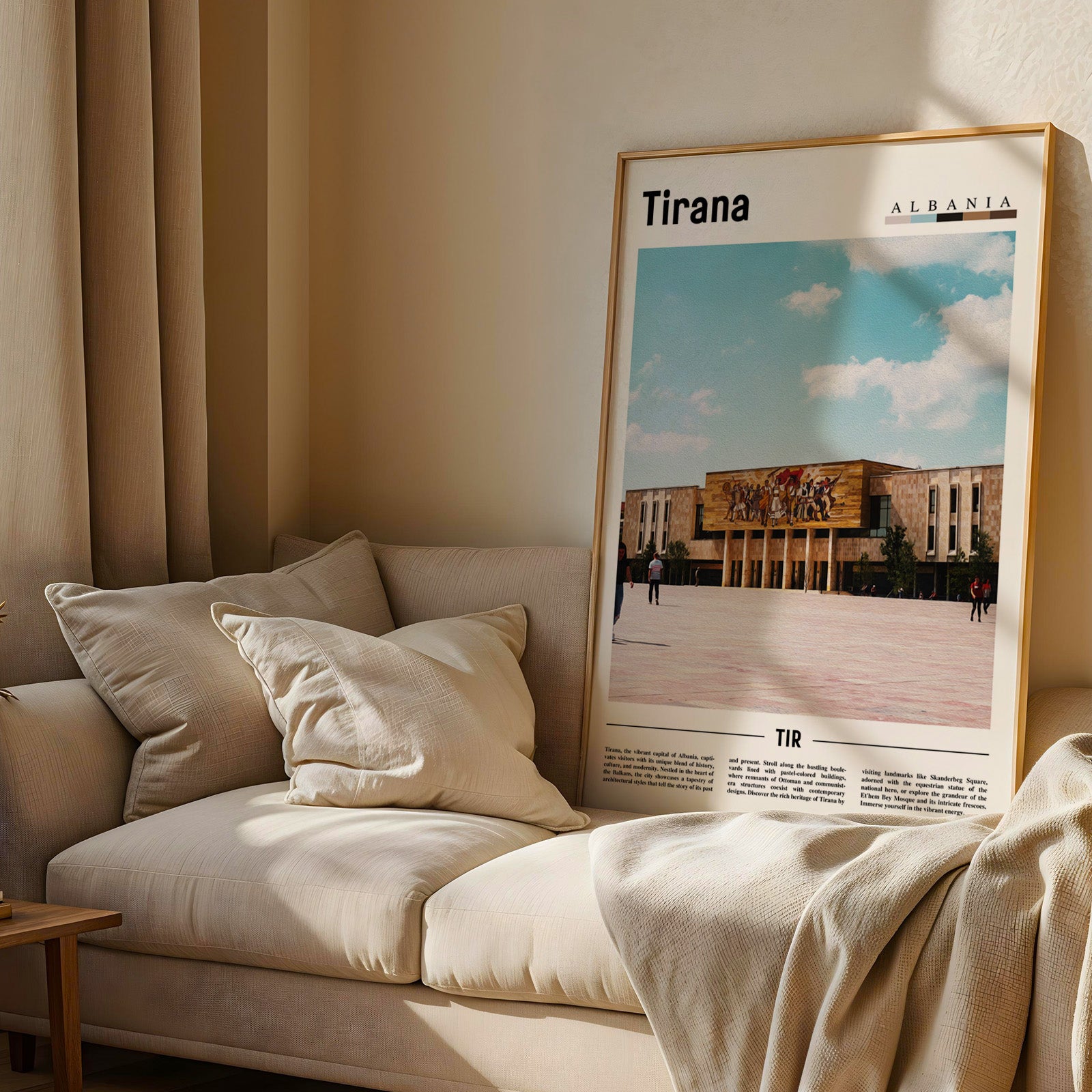 Tirana Albania Photographic Poster