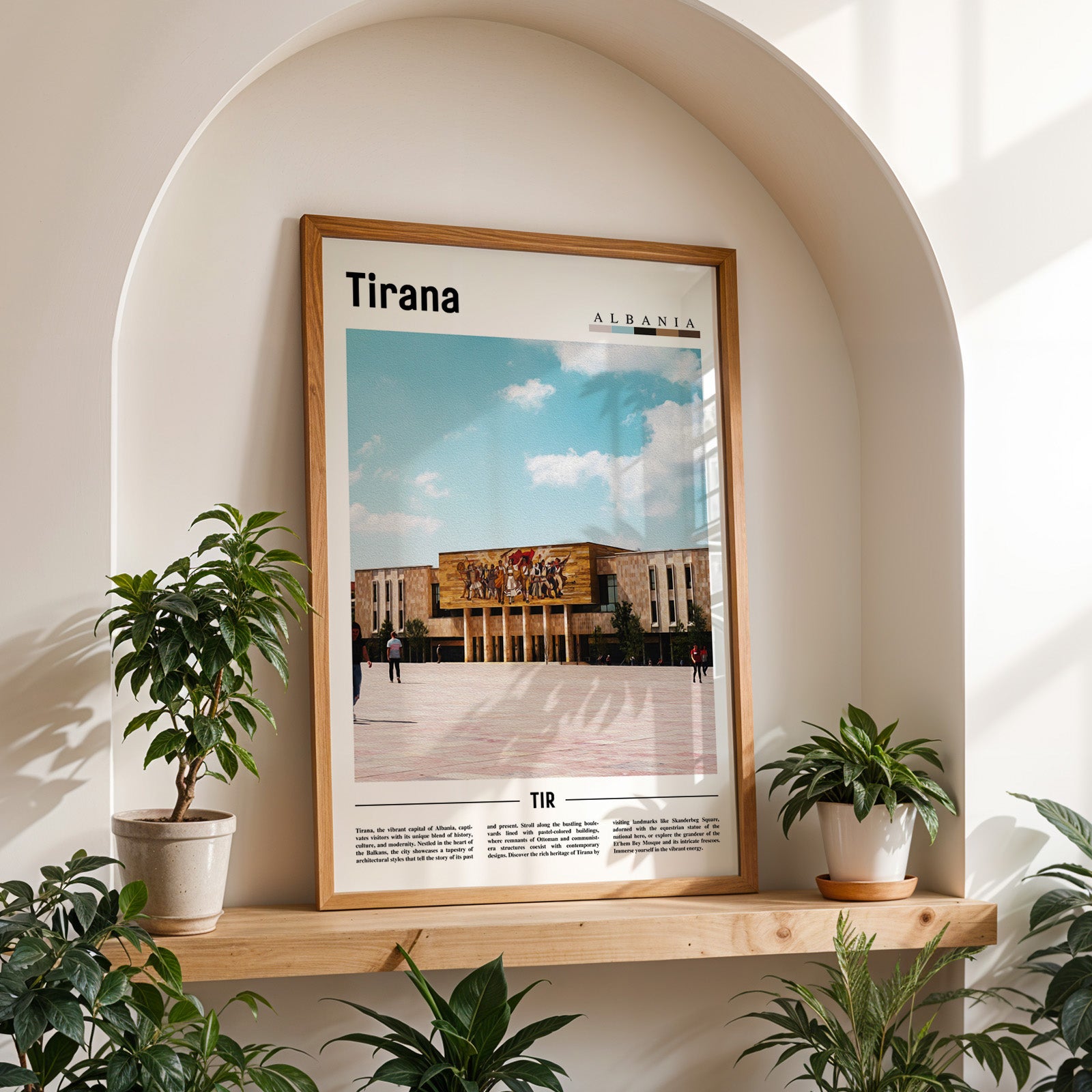 Tirana Albania Photographic Poster