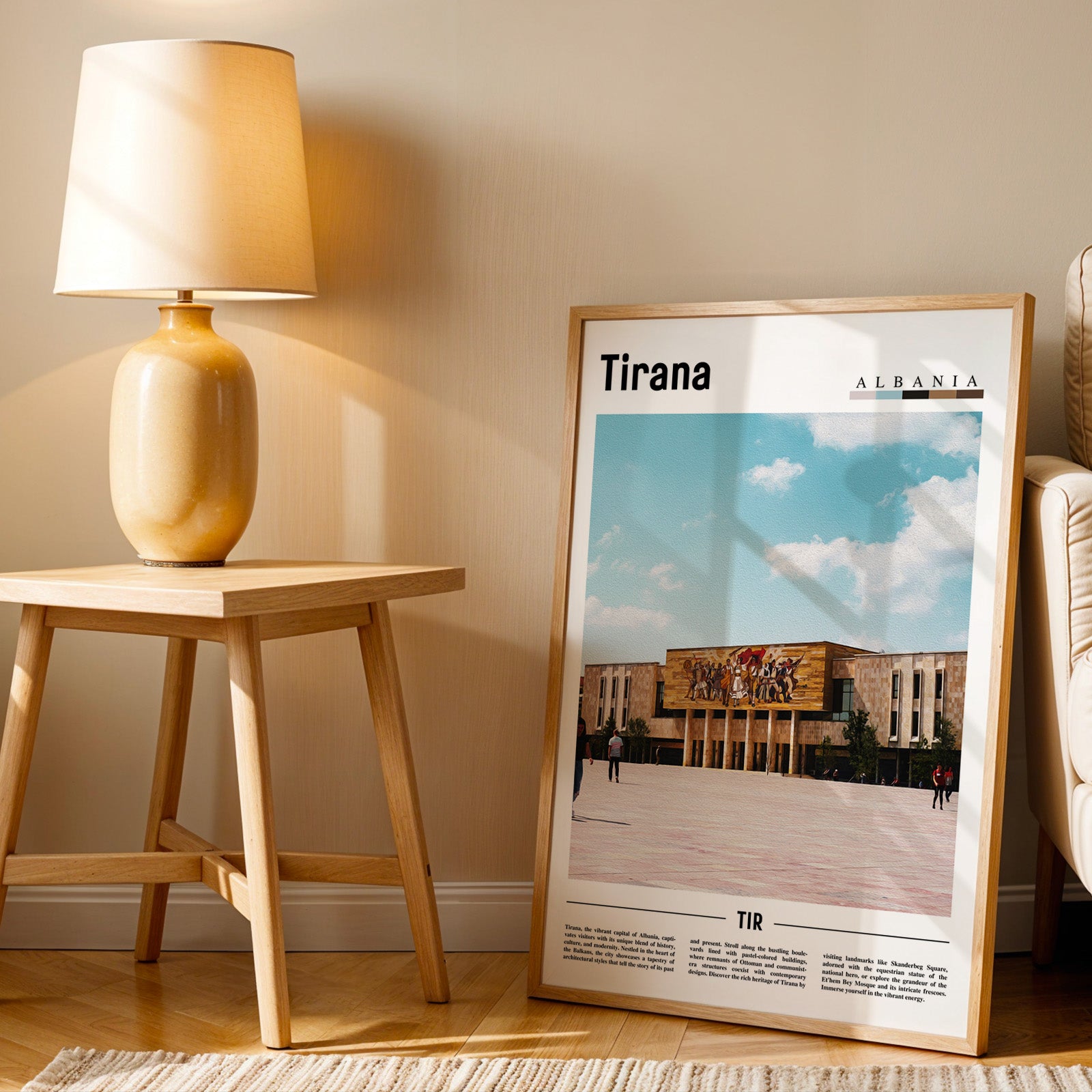 Tirana Albania Photographic Poster
