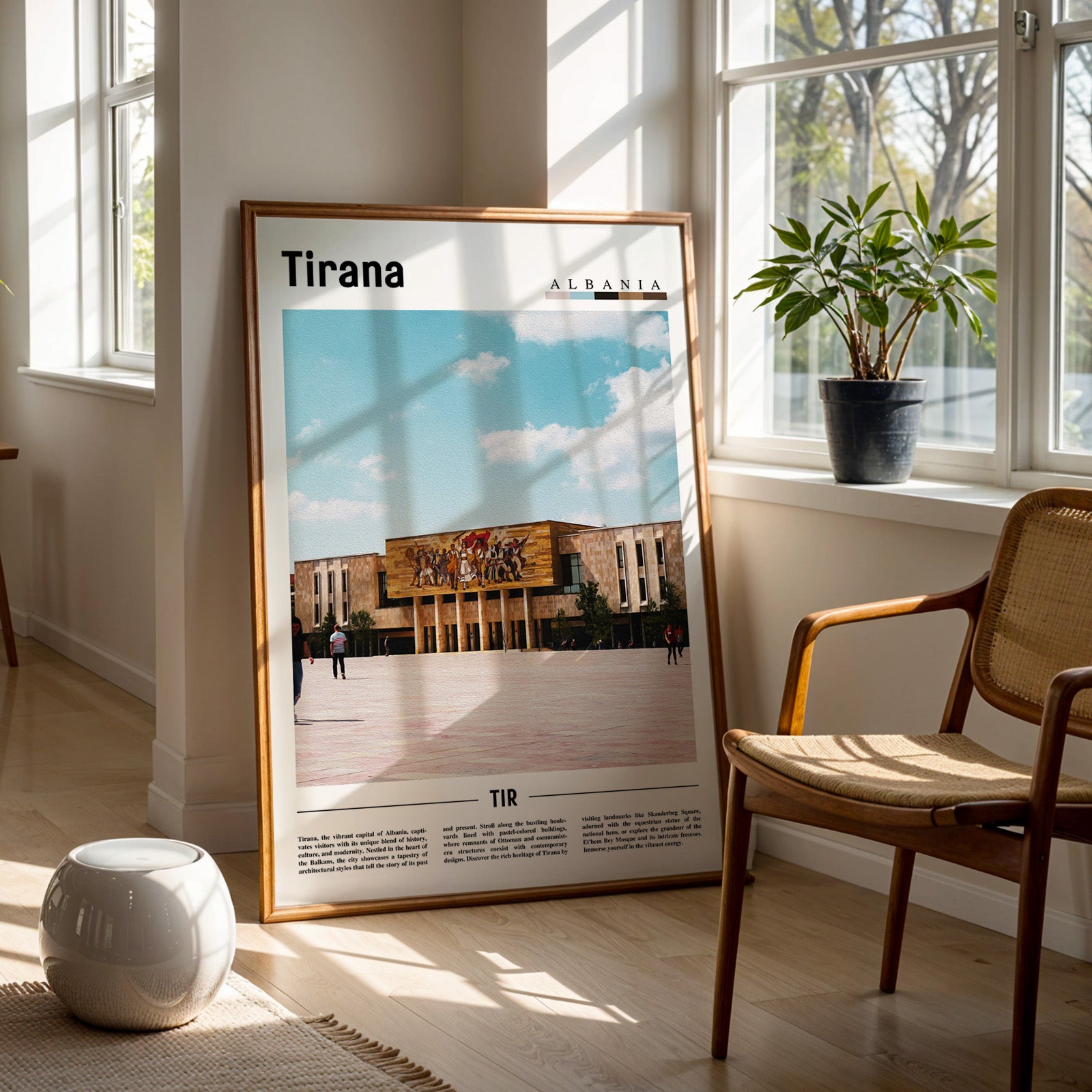 Tirana Albania Photographic Poster