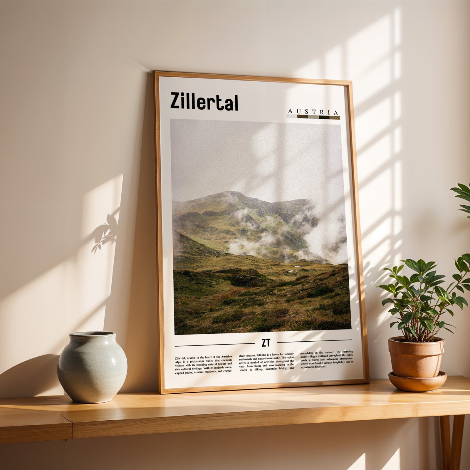 Zillertal Austria Photographic Poster