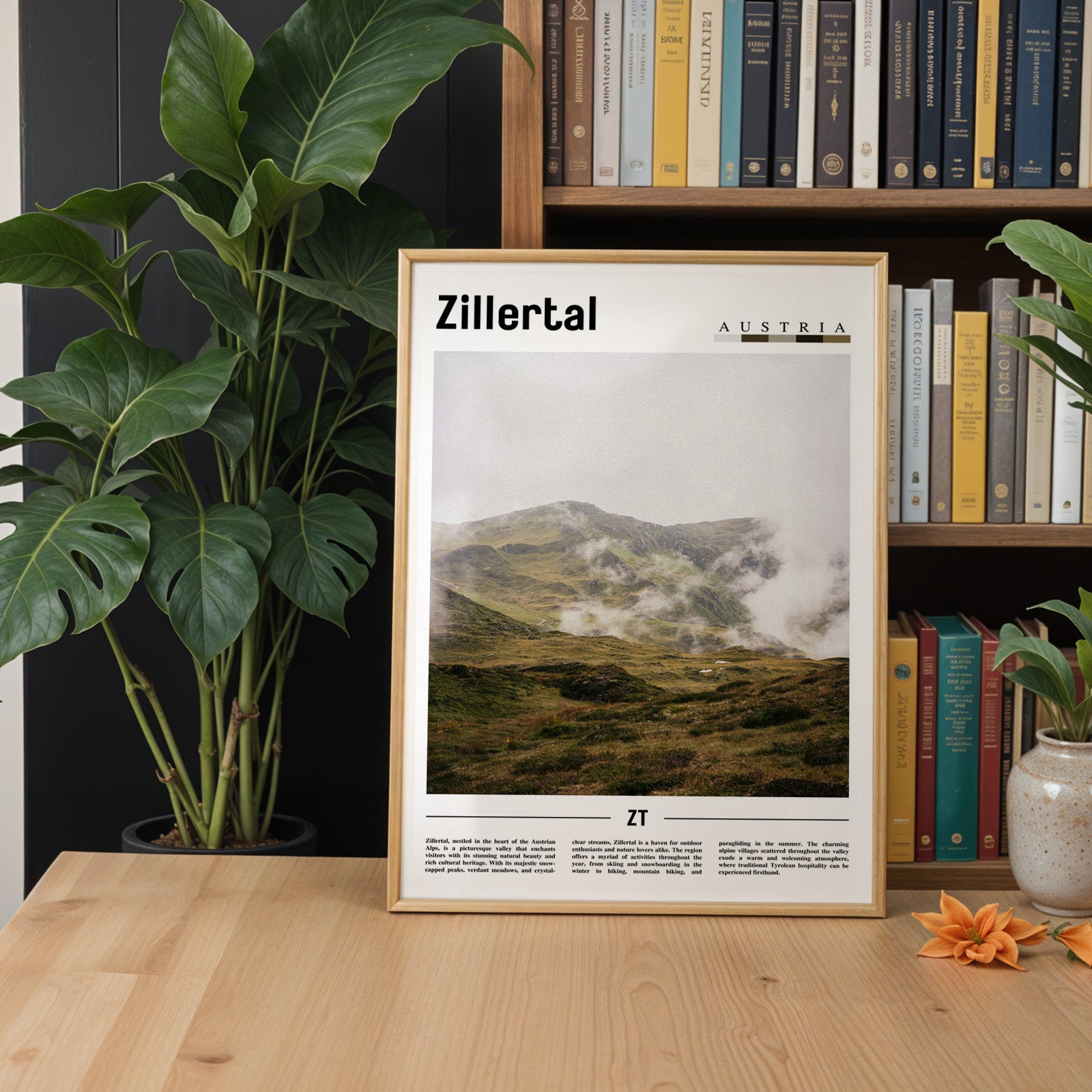 Zillertal Austria Photographic Poster