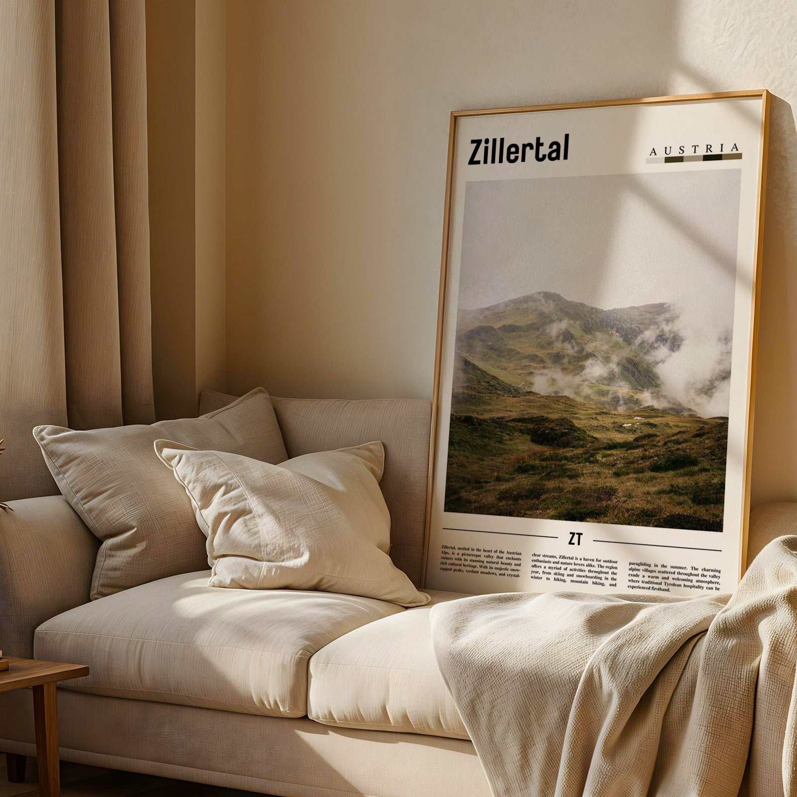 Zillertal Austria Photographic Poster