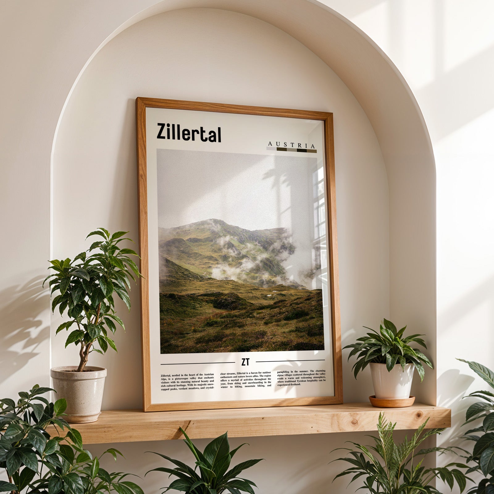 Zillertal Austria Photographic Poster