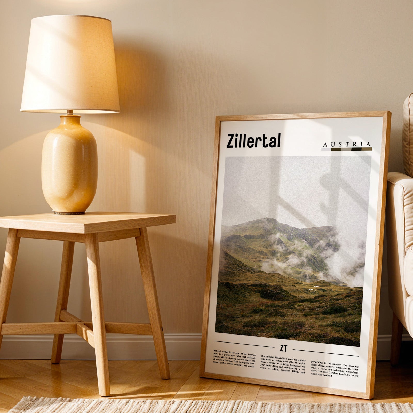 Zillertal Austria Photographic Poster