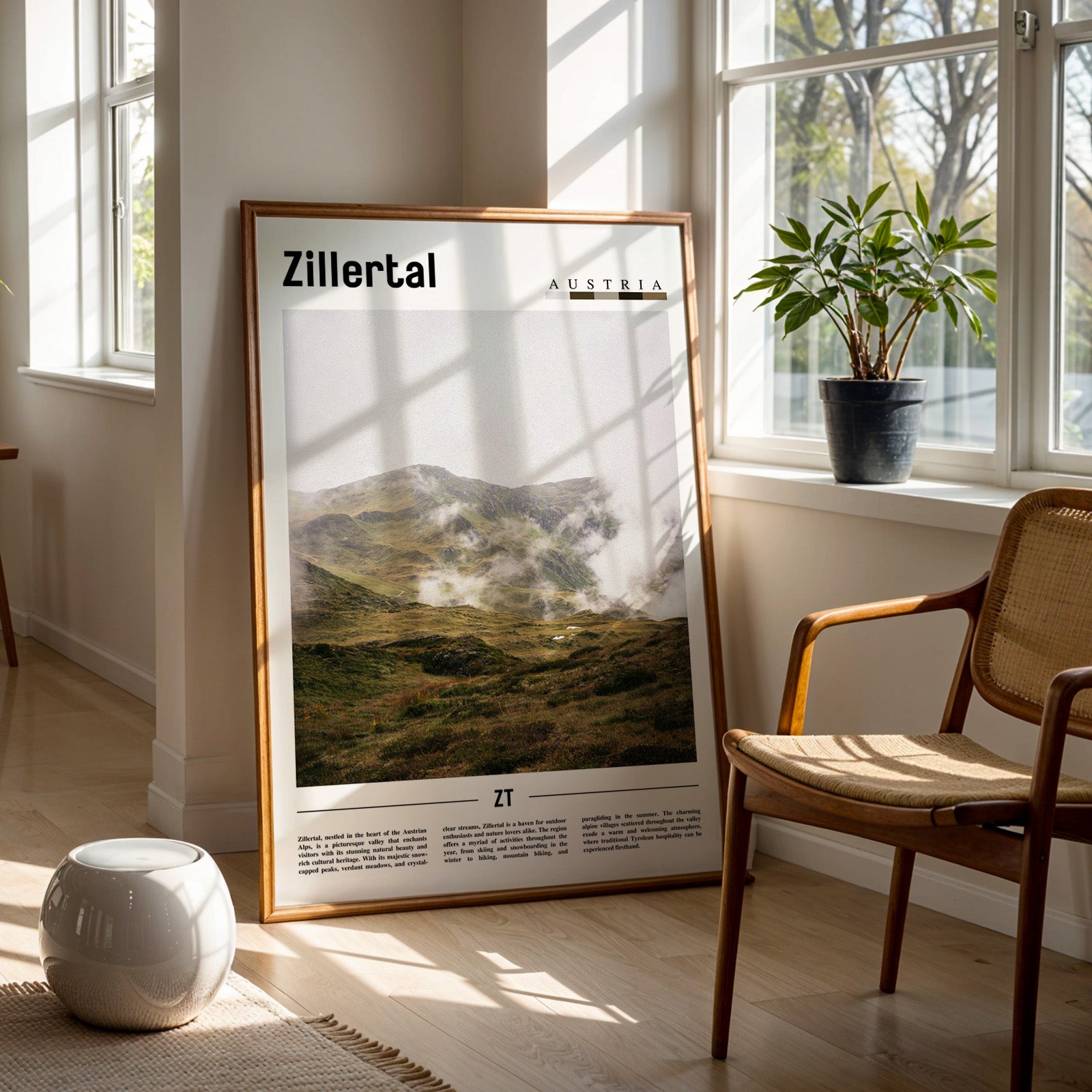 Zillertal Austria Photographic Poster