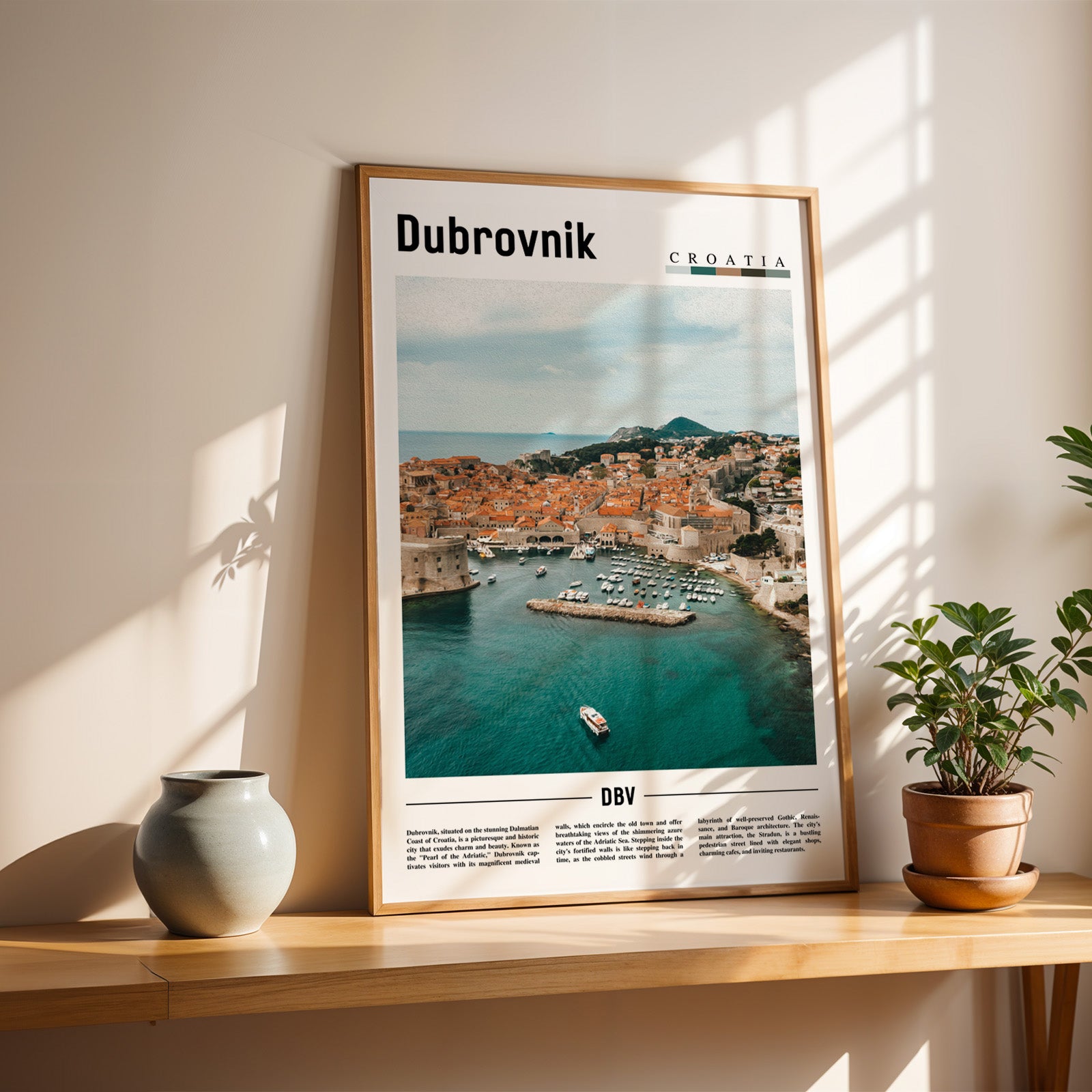 Dubrovnik Croatia Photographic Poster