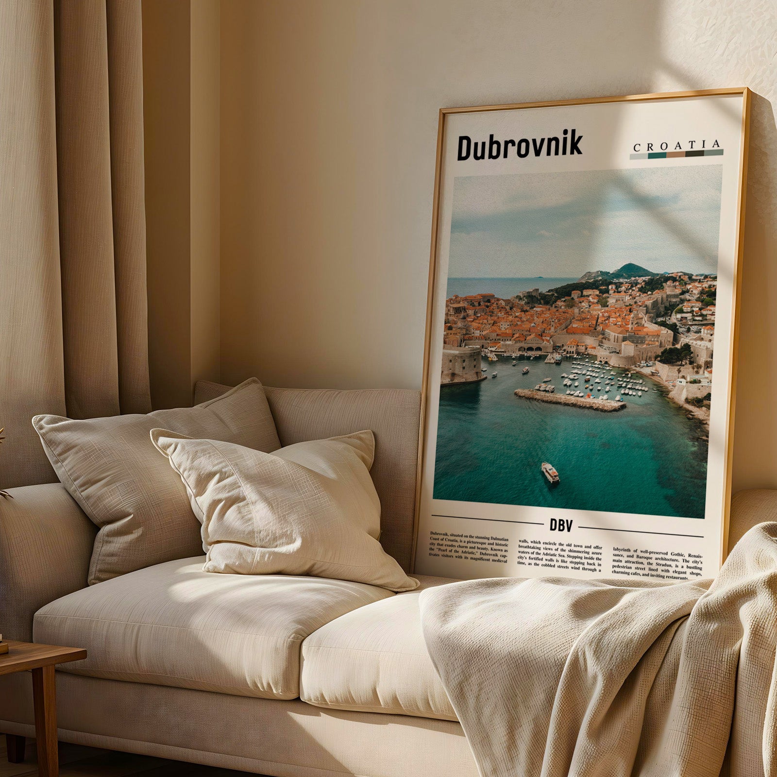 Dubrovnik Croatia Photographic Poster