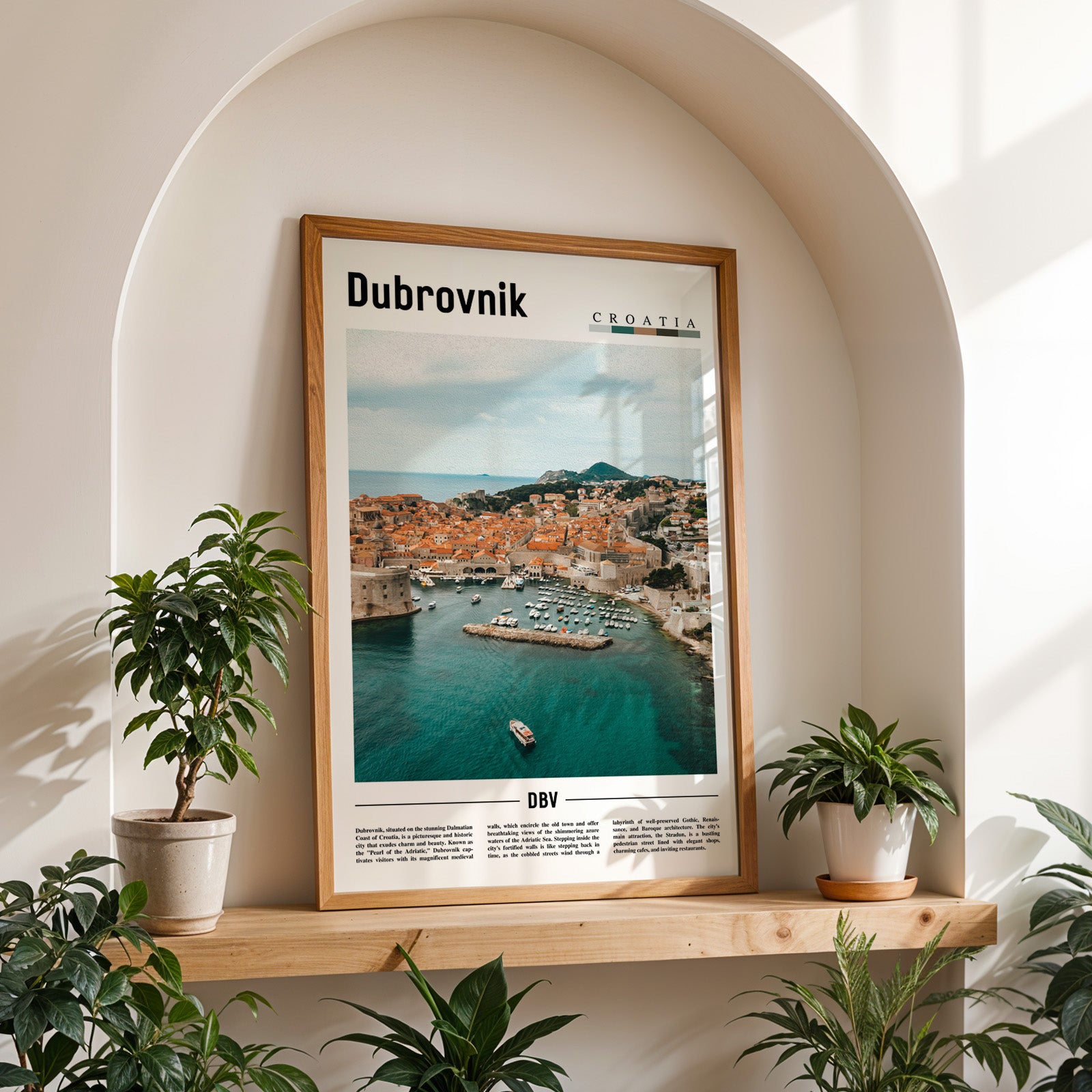 Dubrovnik Croatia Photographic Poster