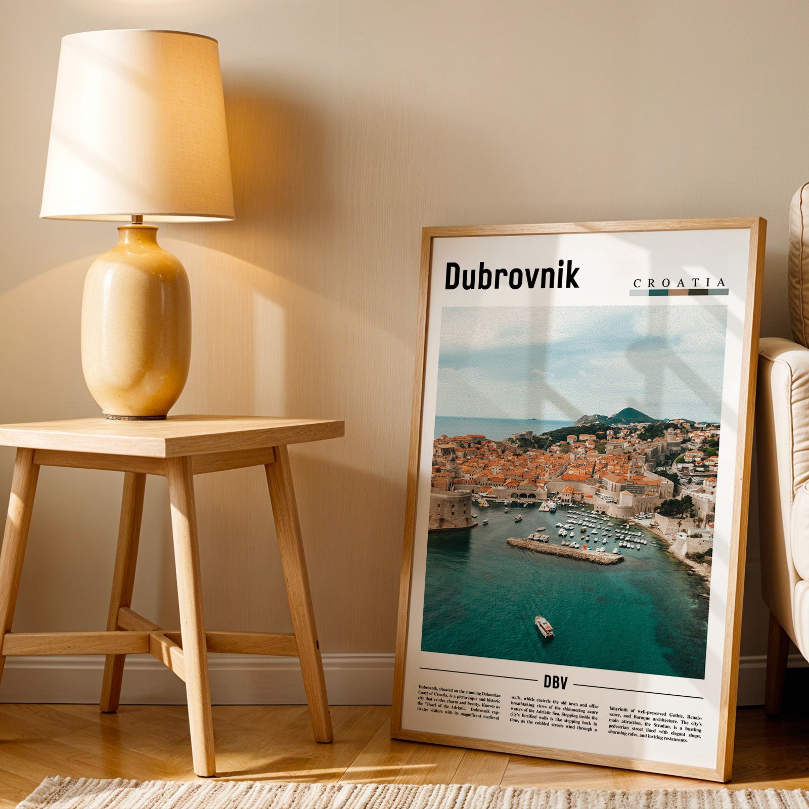 Dubrovnik Croatia Photographic Poster