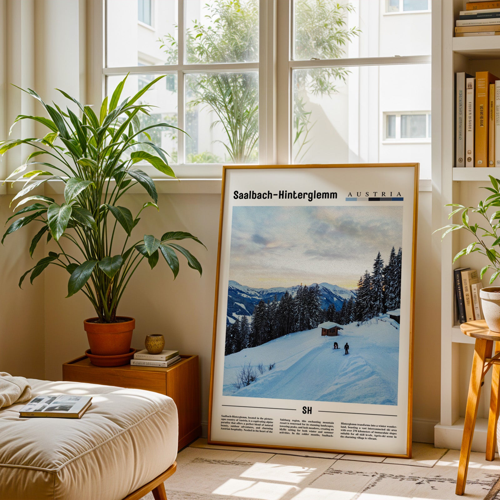 Saalbach-Hinterglemm Austria Photographic Poster
