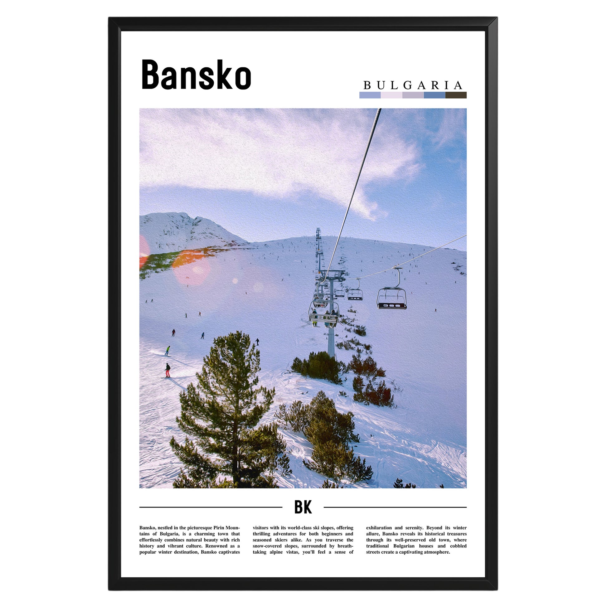 Bansko Bulgaria Photographic Poster
