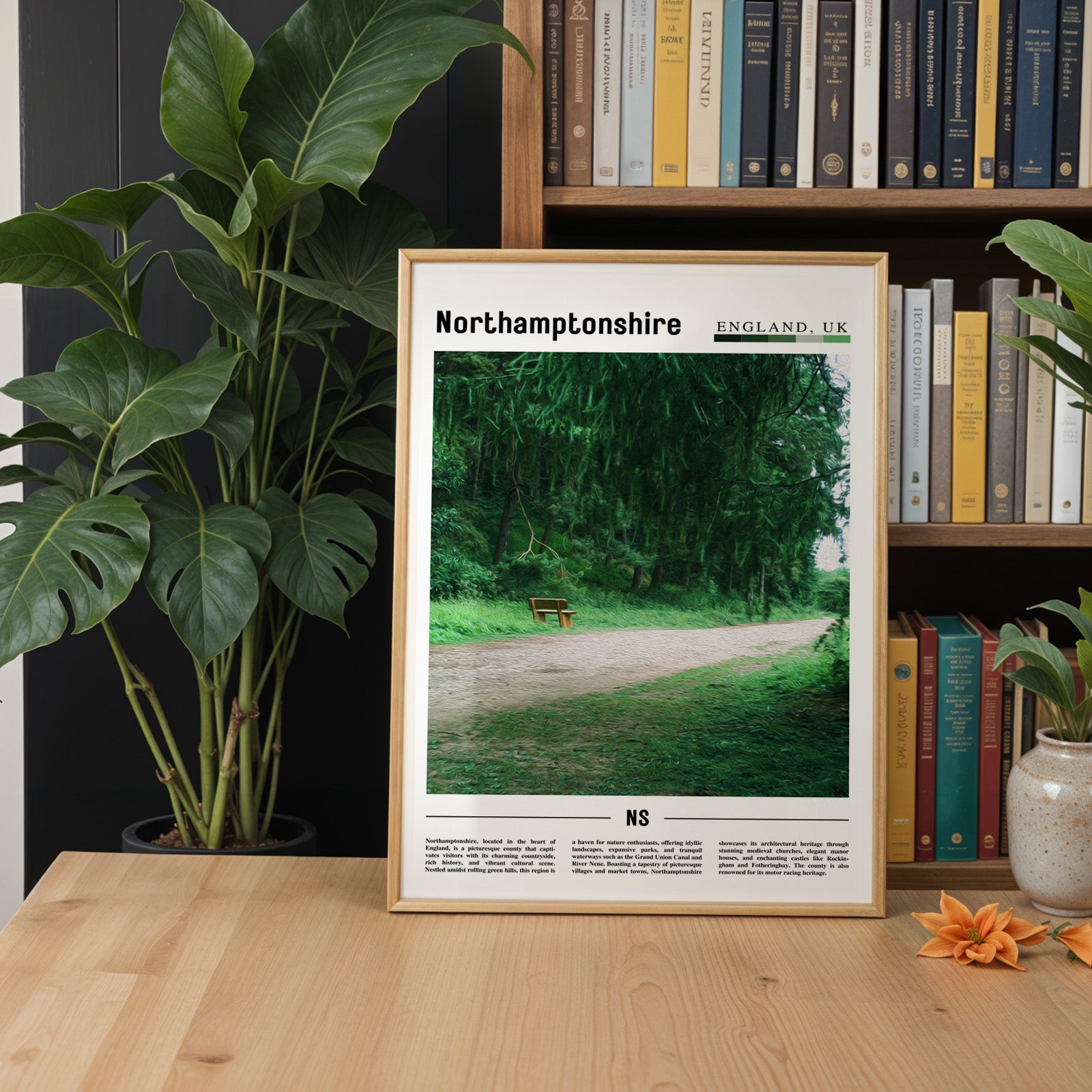 Northamptonshire England Photographic Poster