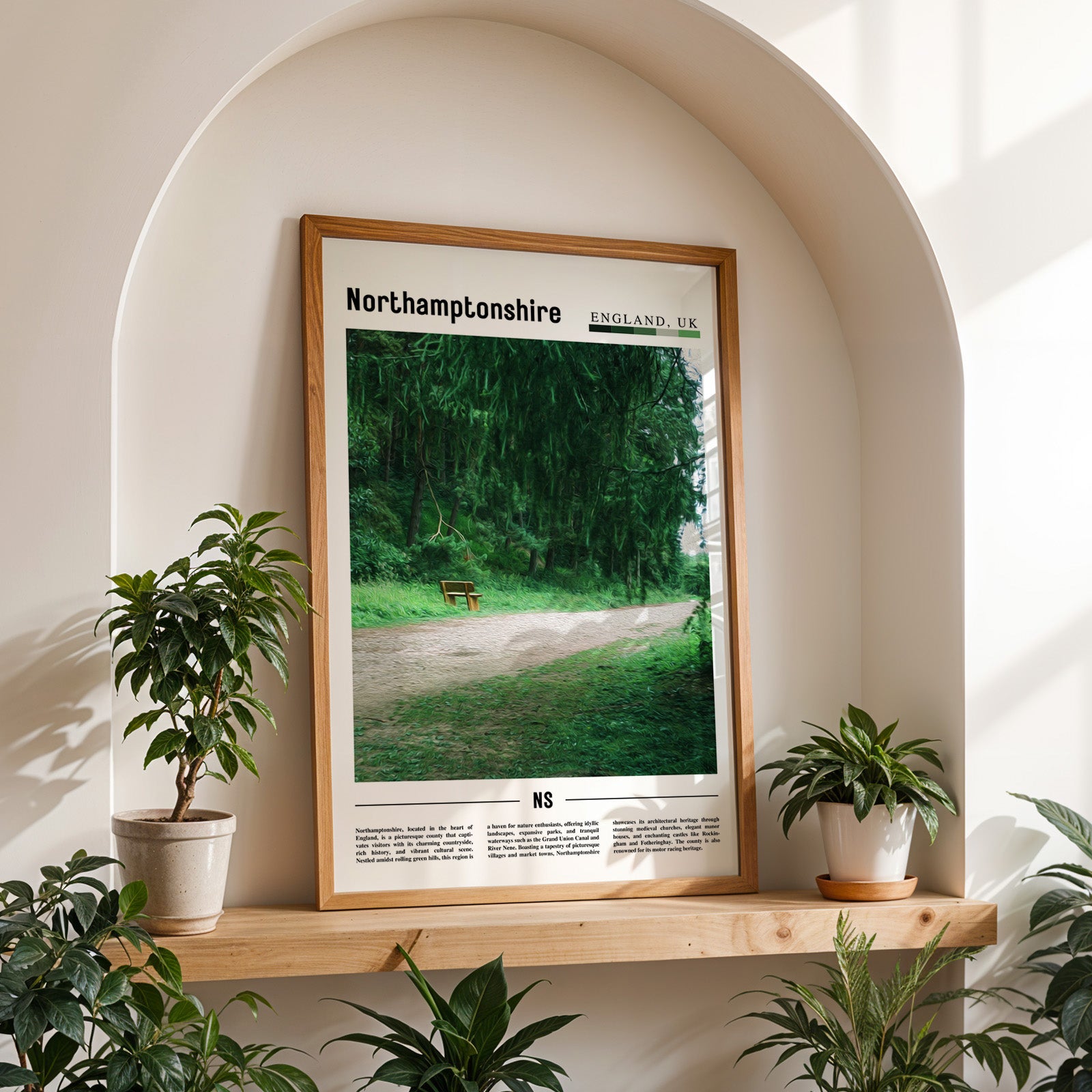 Northamptonshire England Photographic Poster