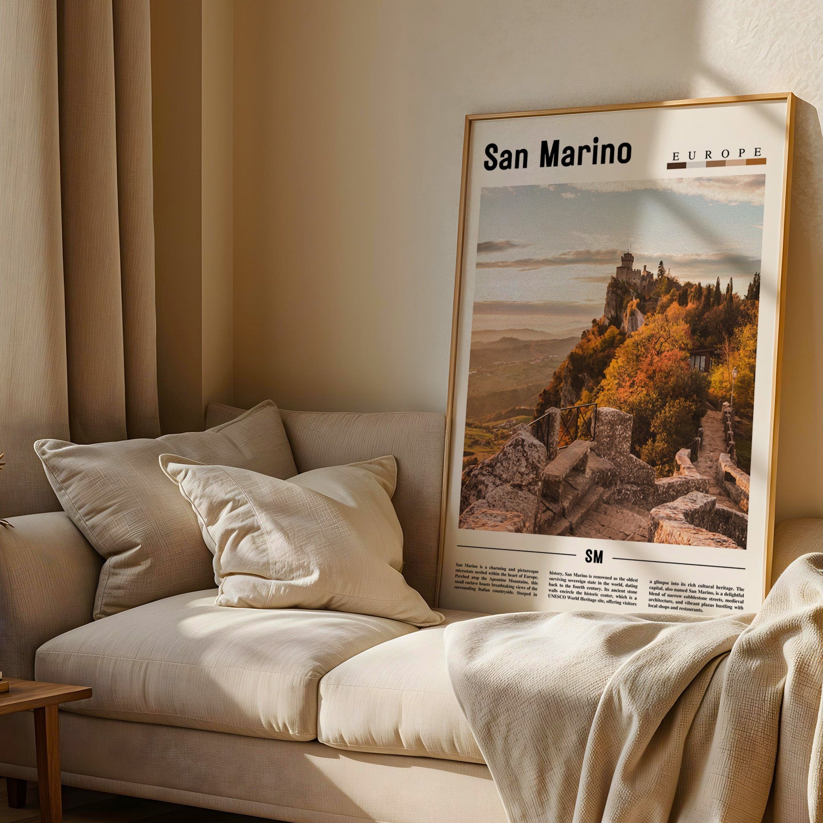 San Marino Photographic Poster