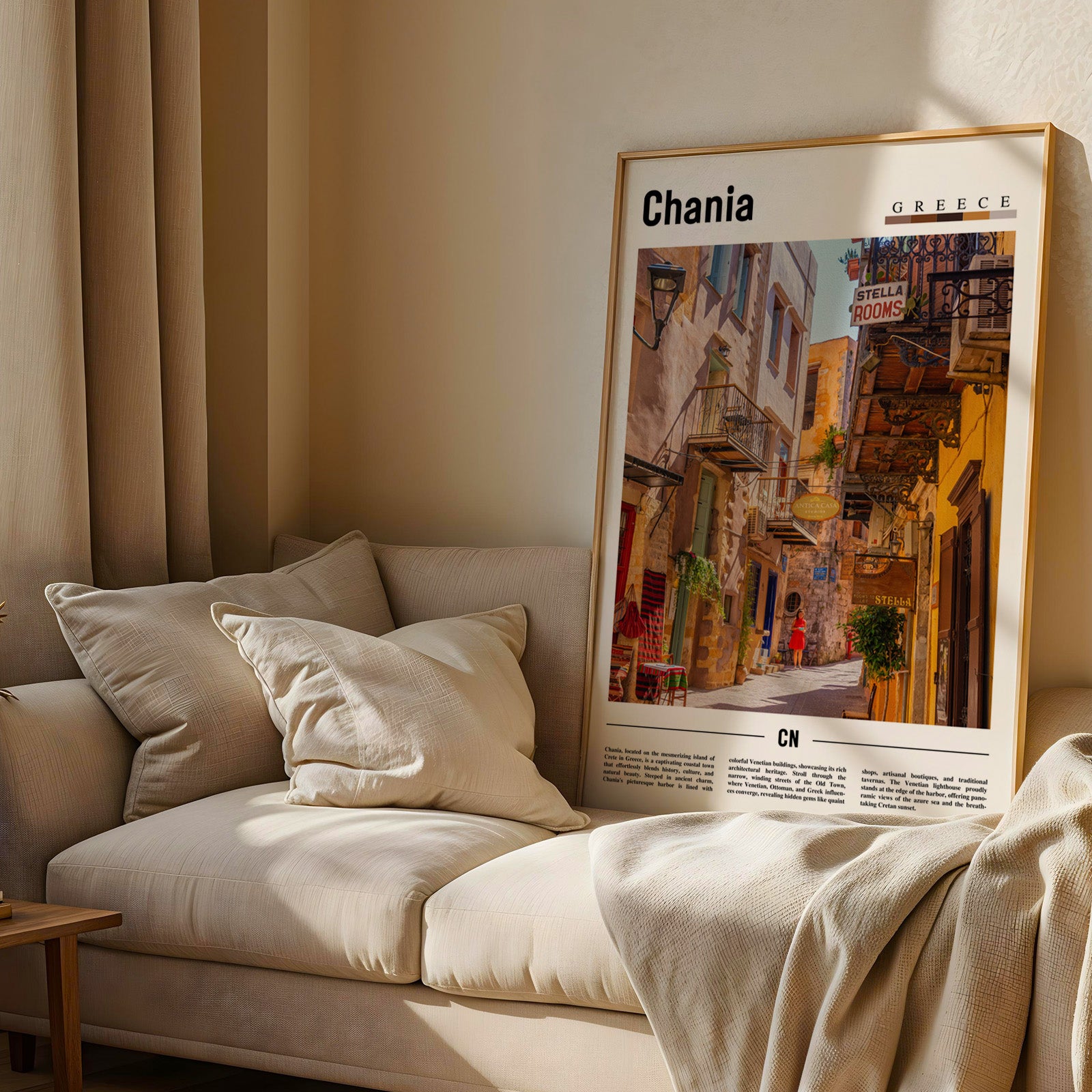 Chania Greece Photographic Poster
