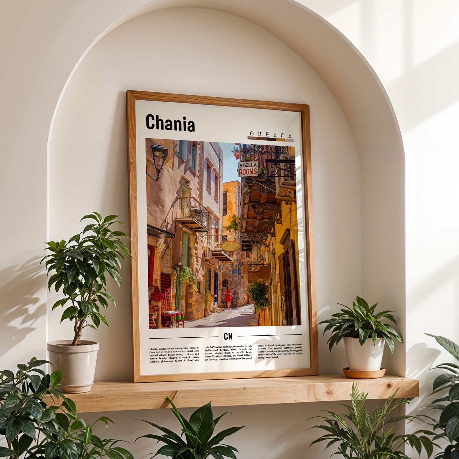 Chania Greece Photographic Poster