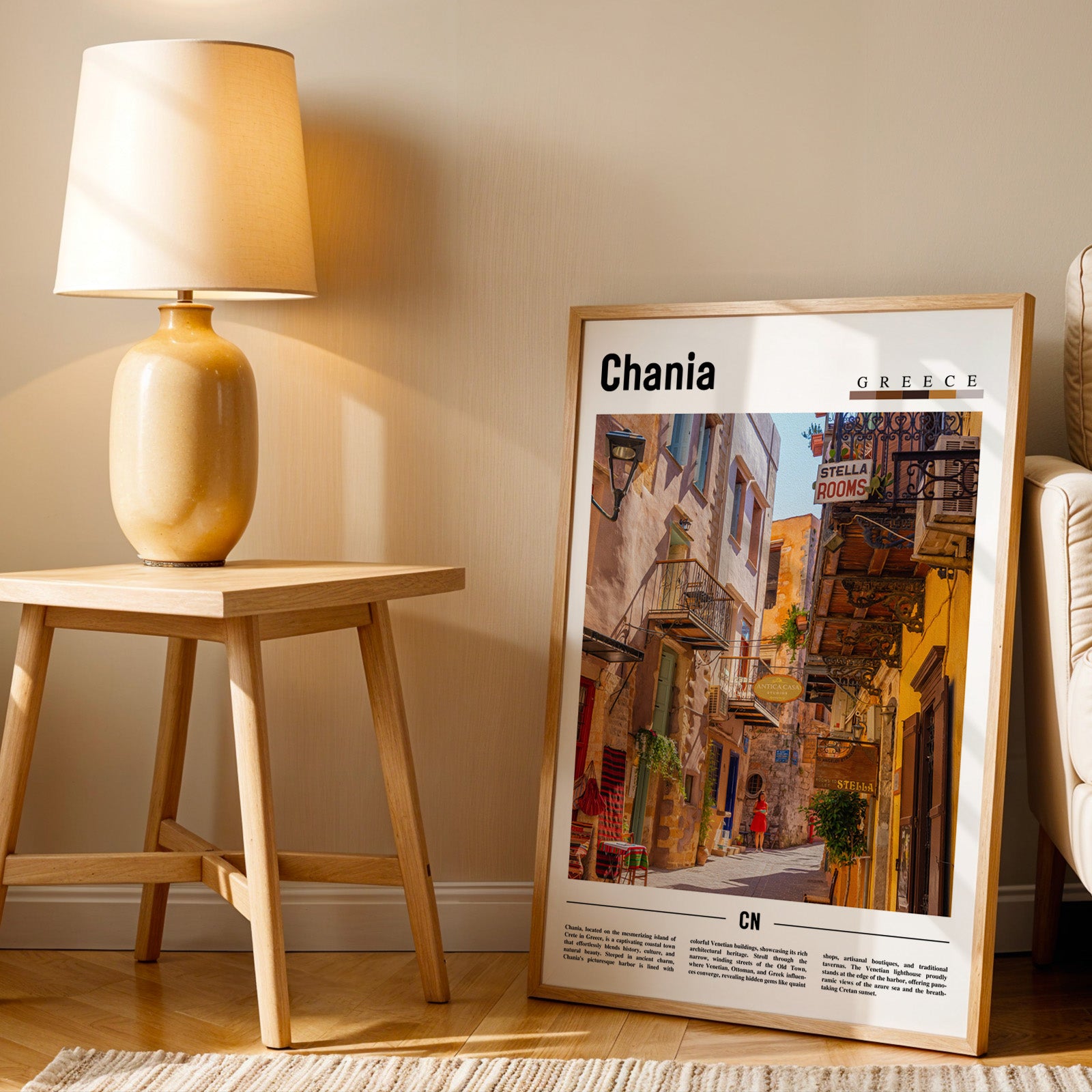 Chania Greece Photographic Poster