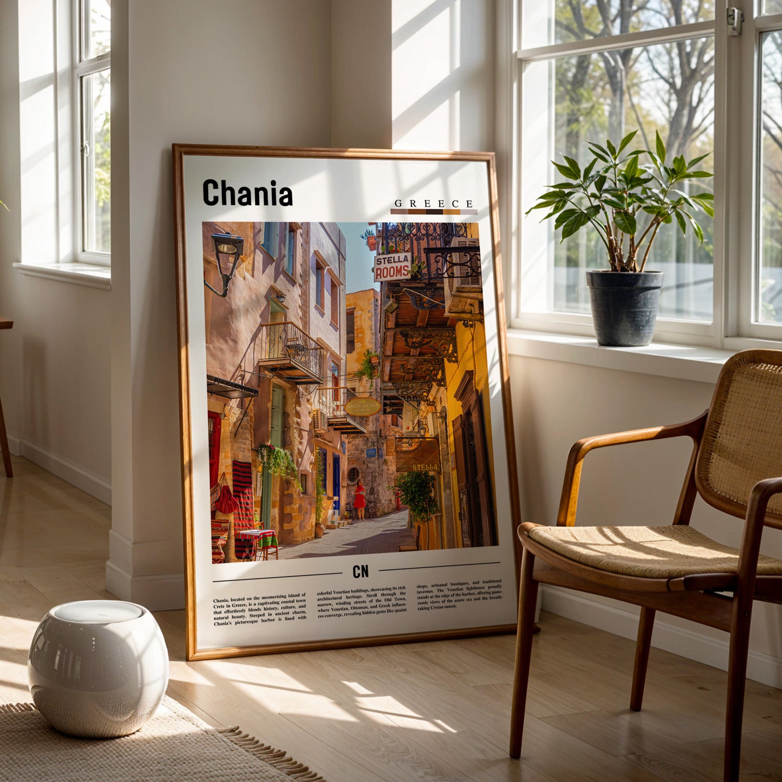 Chania Greece Photographic Poster