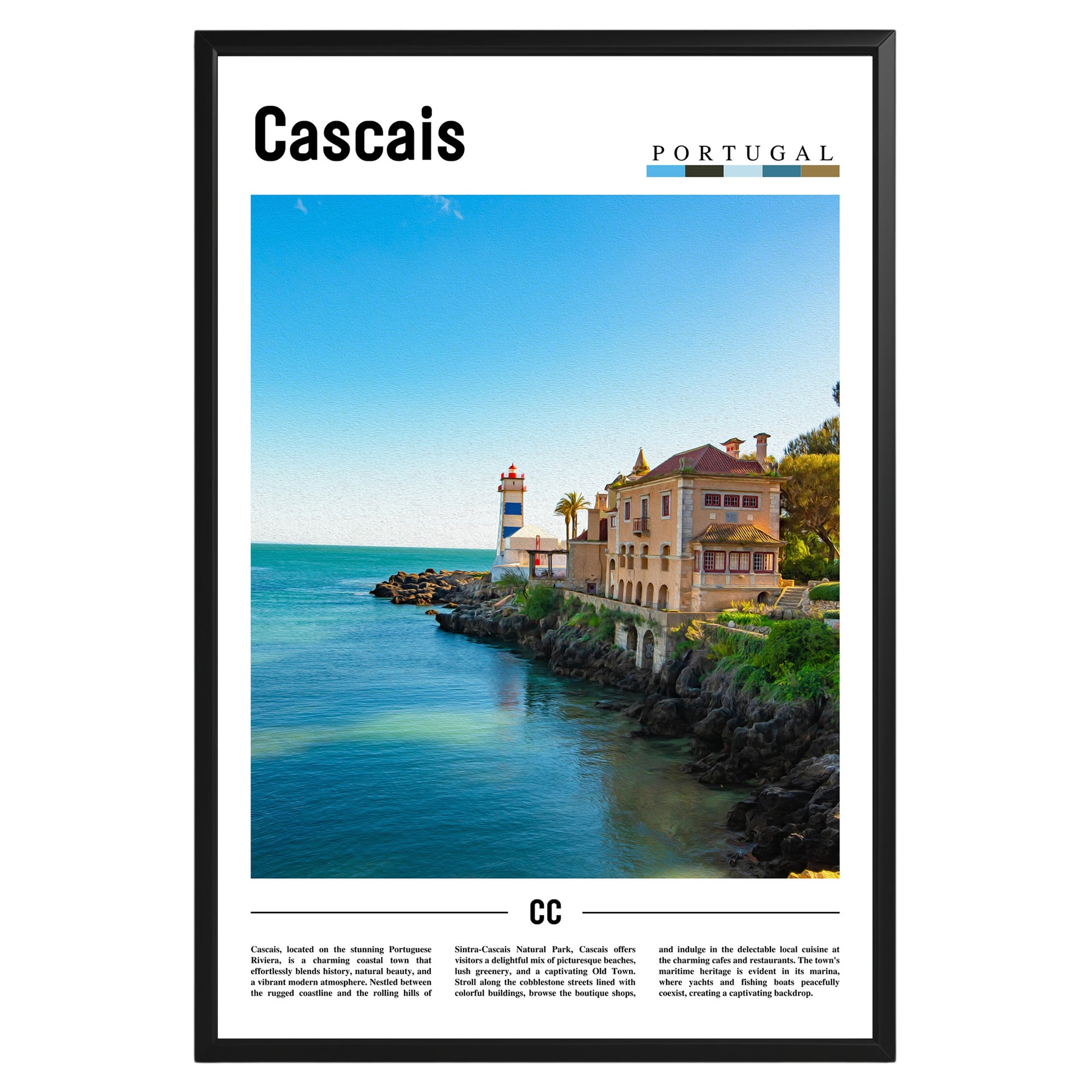 Cascais Portugal Photographic Poster