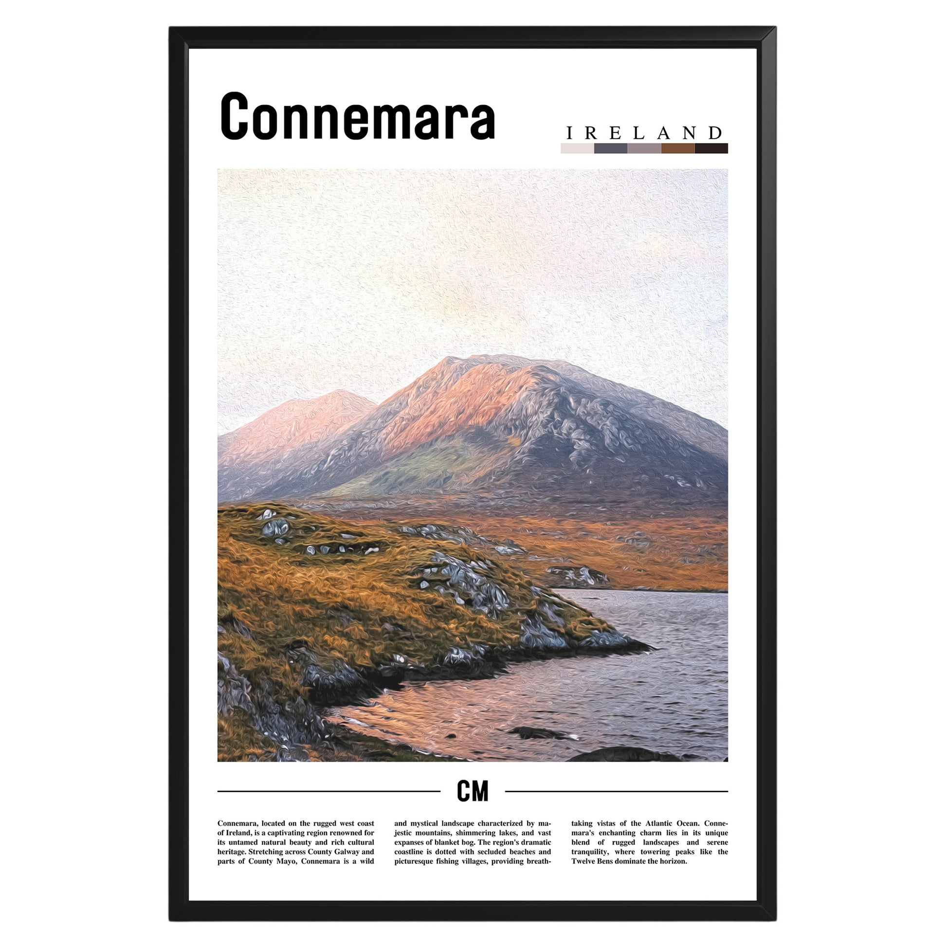 Connemara Ireland Photographic Poster