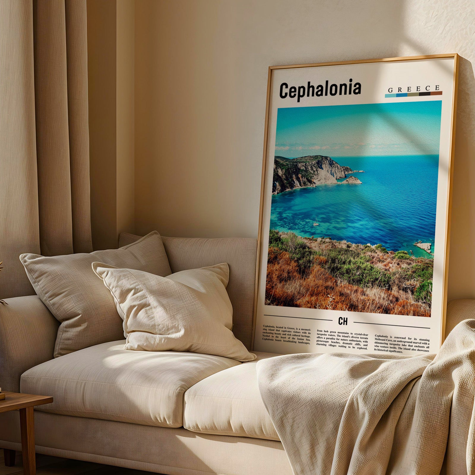 Cephalonia Greece Photographic Poster