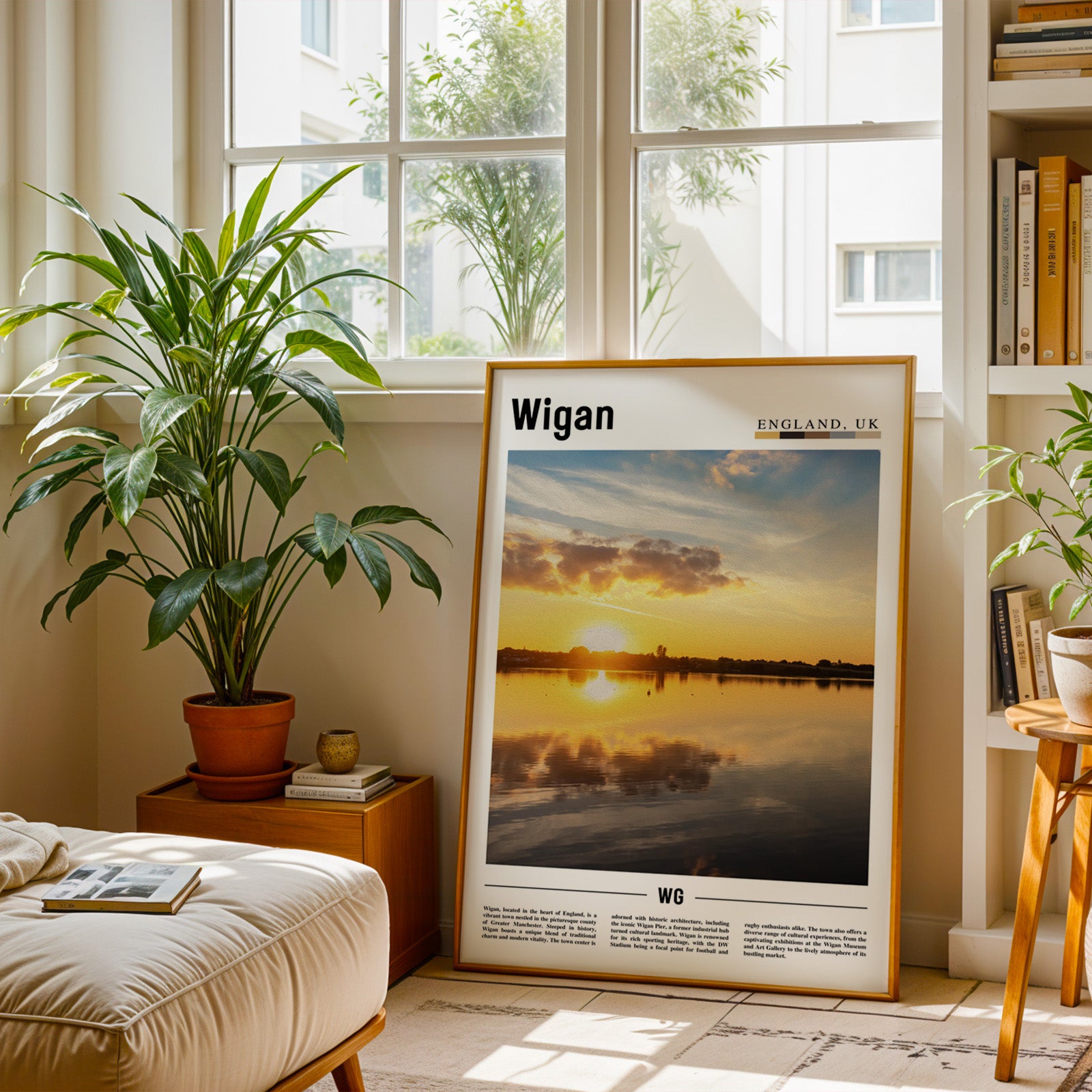 Wigan England Photographic Poster