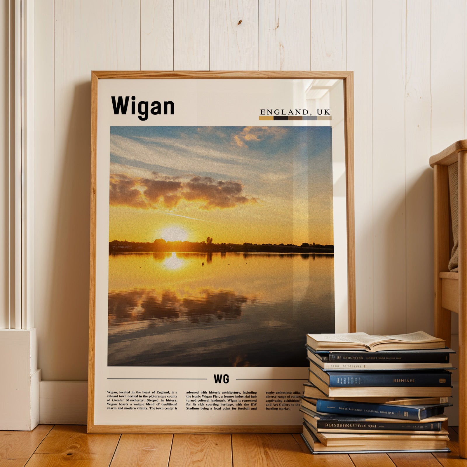 Wigan England Photographic Poster
