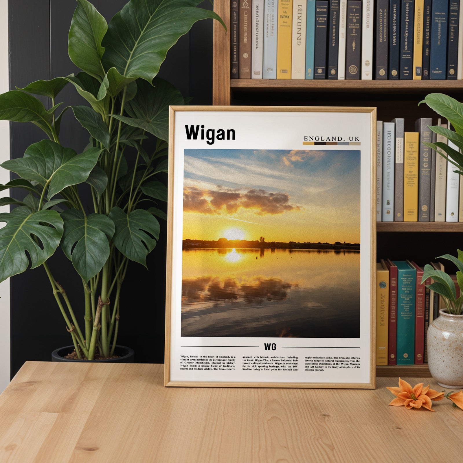 Wigan England Photographic Poster
