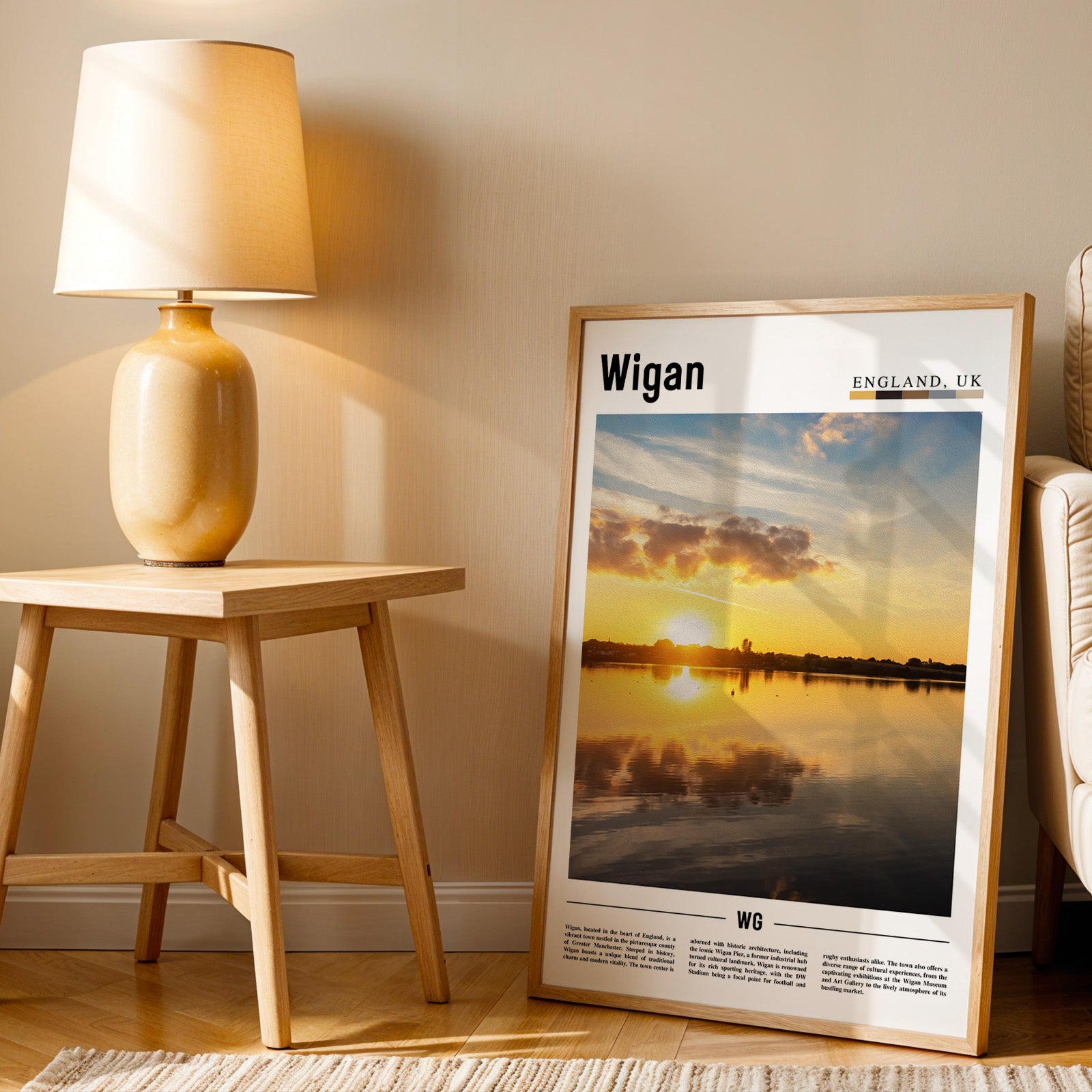 Wigan England Photographic Poster