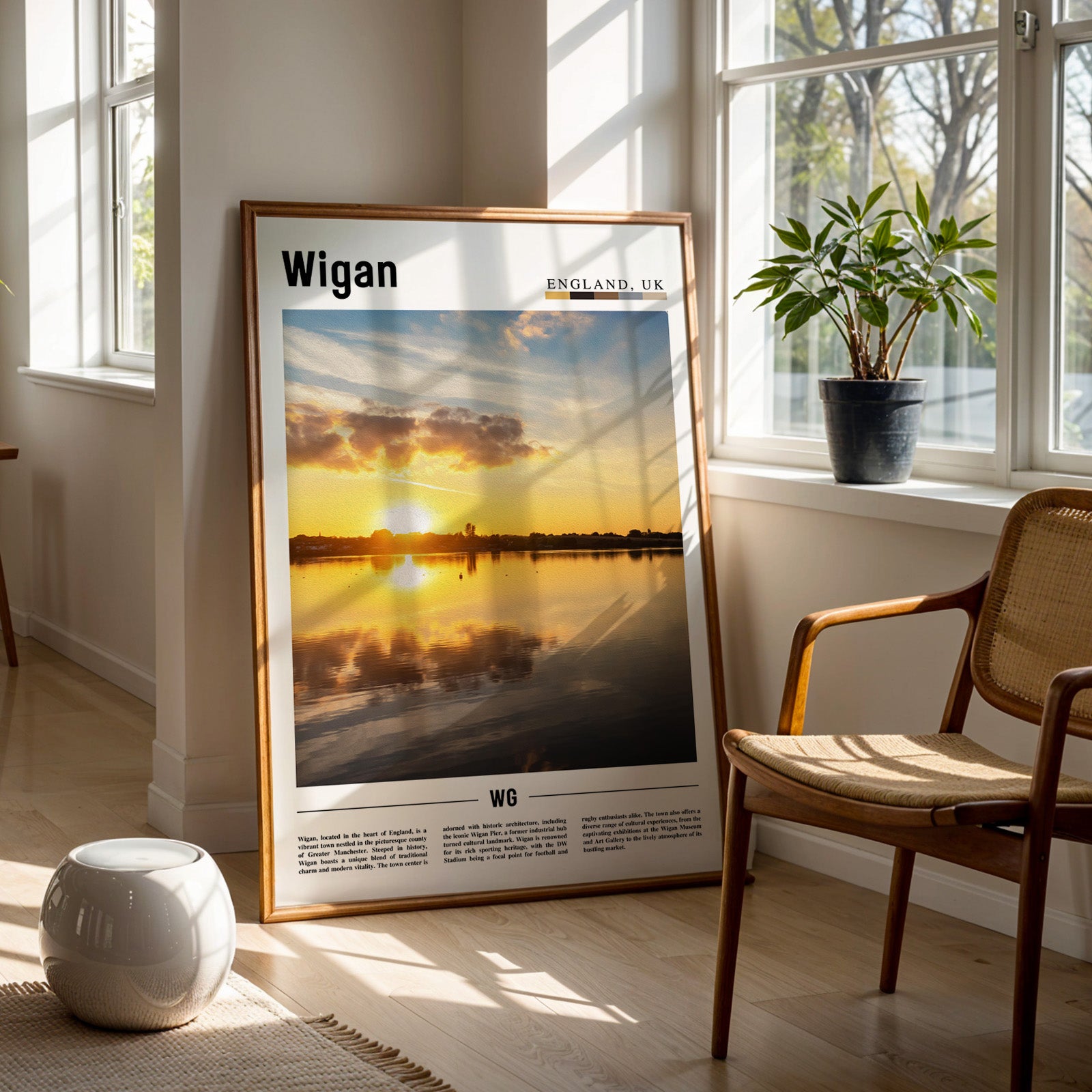 Wigan England Photographic Poster