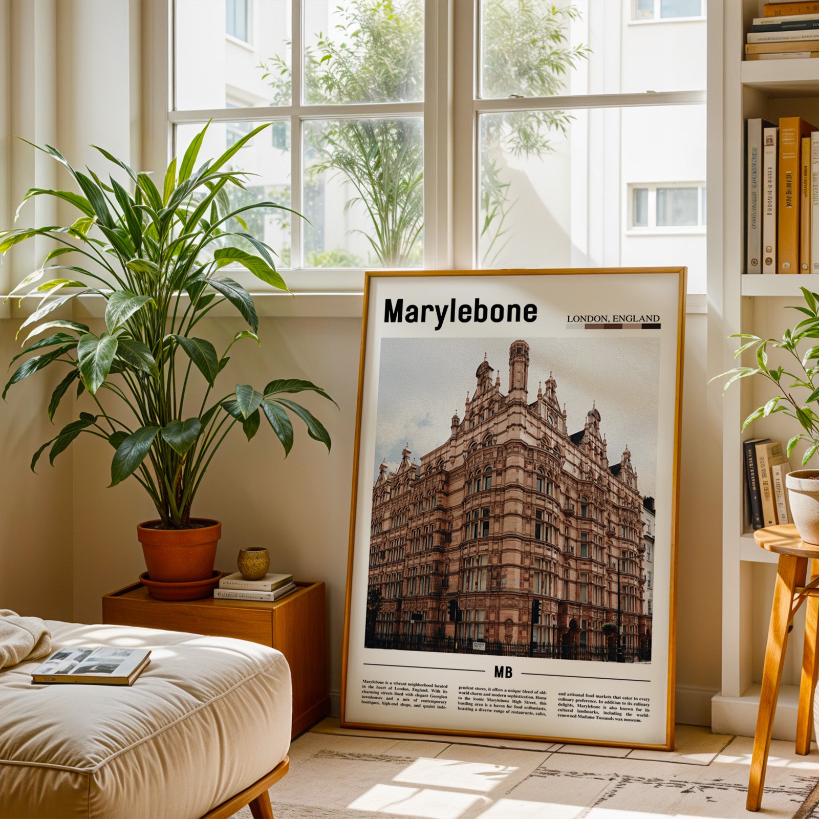 Marylebone London England Photographic Poster